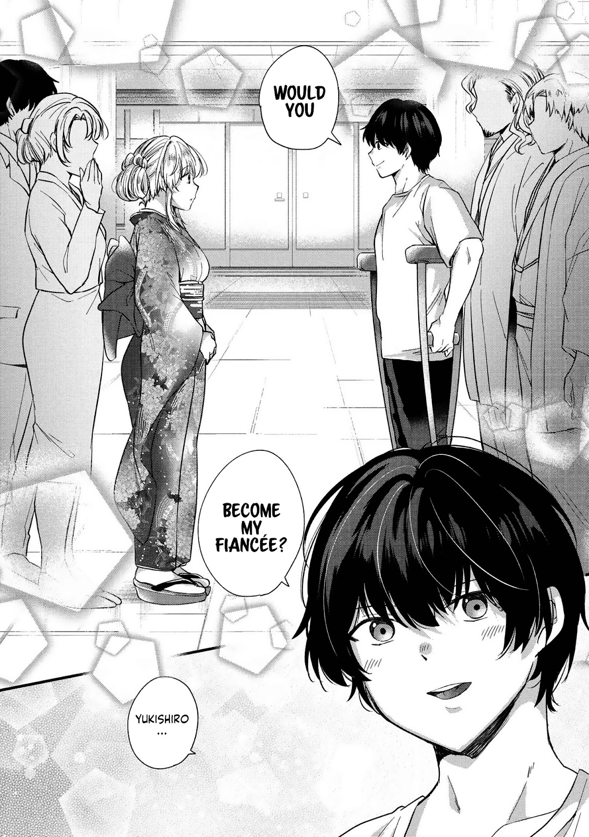 About that time I didn't want to have a matchmaking interview, so I set some impossible conditions and then my classmate showed up chapter 1 page 28