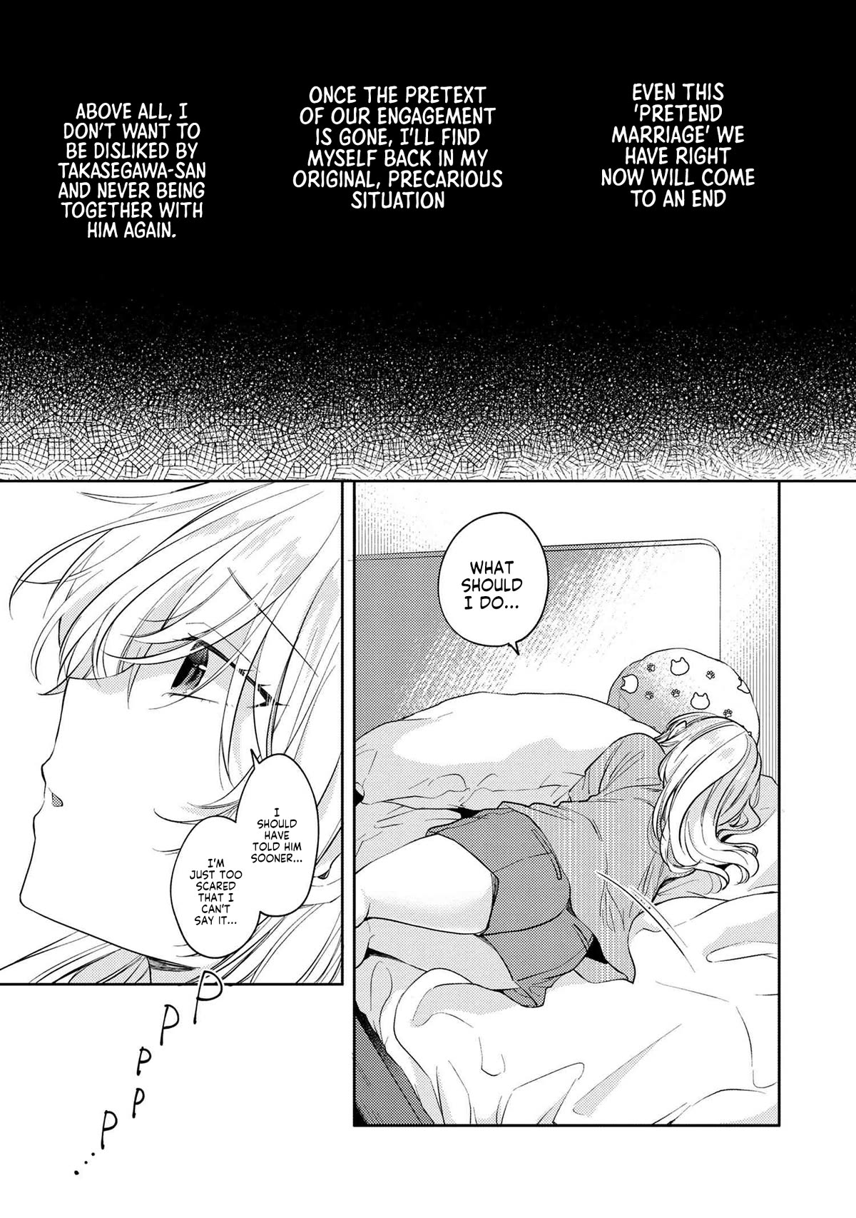 About that time I didn't want to have a matchmaking interview, so I set some impossible conditions and then my classmate showed up chapter 10.1 page 12