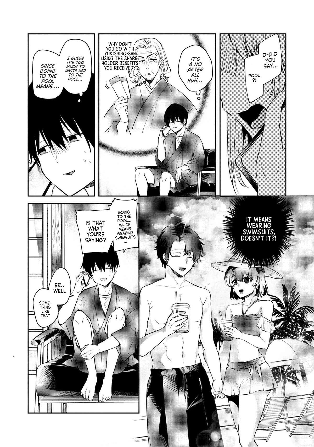 About that time I didn't want to have a matchmaking interview, so I set some impossible conditions and then my classmate showed up chapter 10.1 page 16