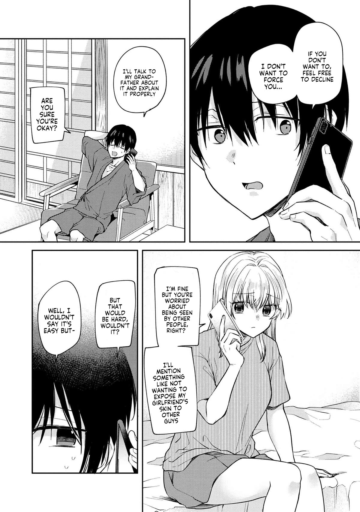 About that time I didn't want to have a matchmaking interview, so I set some impossible conditions and then my classmate showed up chapter 10.1 page 17