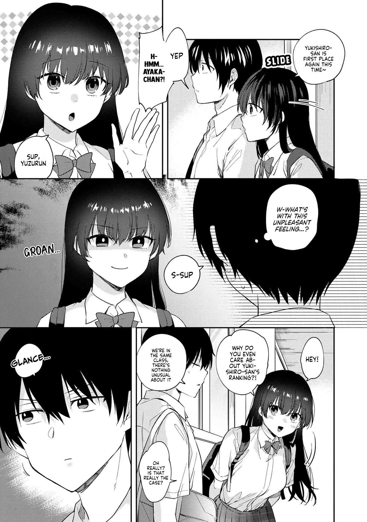 About that time I didn't want to have a matchmaking interview, so I set some impossible conditions and then my classmate showed up chapter 10.1 page 4