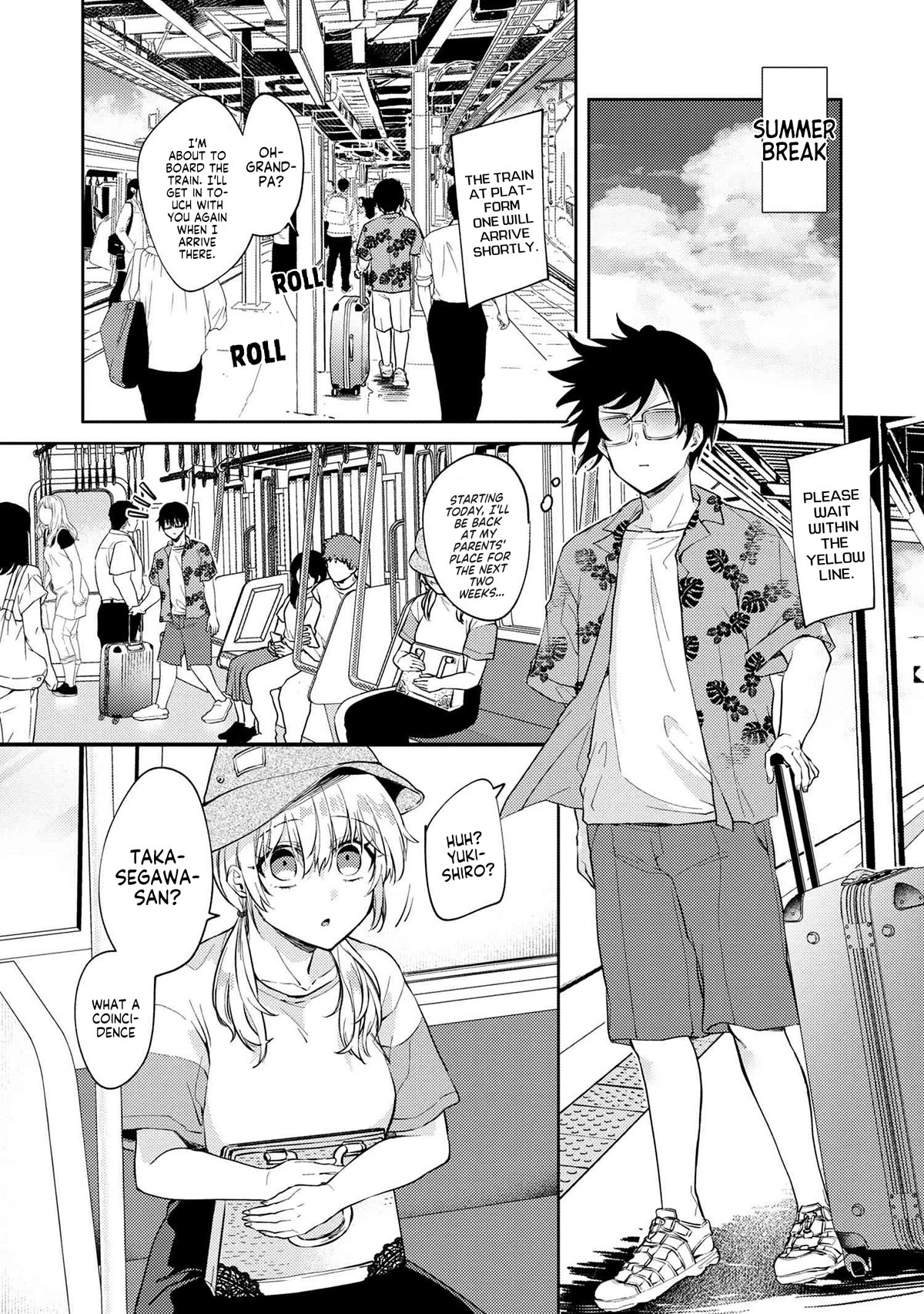 About that time I didn't want to have a matchmaking interview, so I set some impossible conditions and then my classmate showed up chapter 10.1 page 7