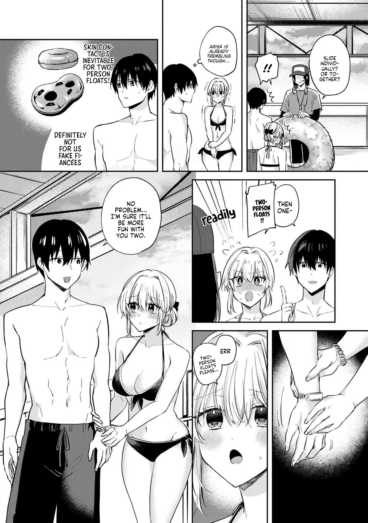 About that time I didn't want to have a matchmaking interview, so I set some impossible conditions and then my classmate showed up chapter 10.2 page 16