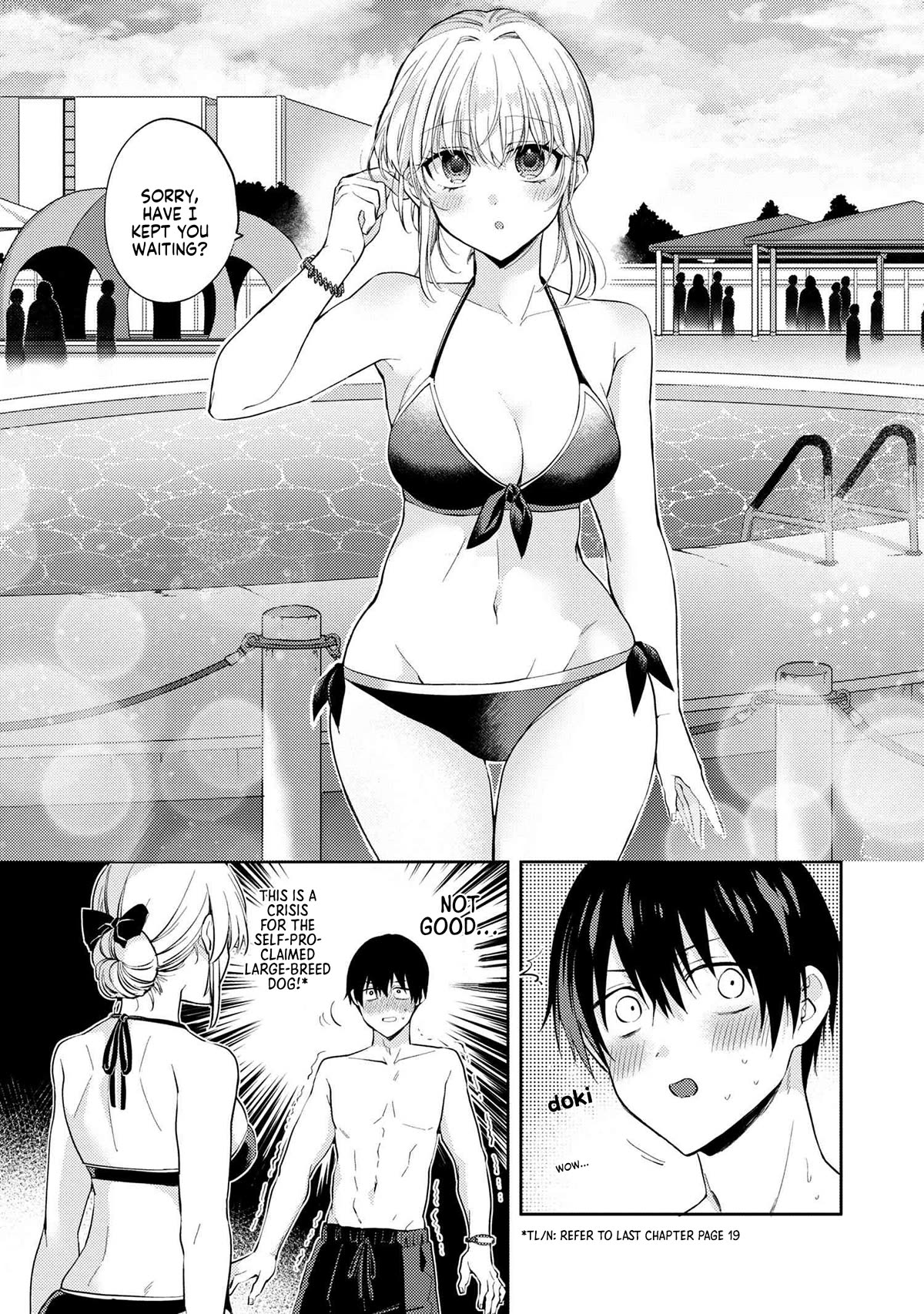 About that time I didn't want to have a matchmaking interview, so I set some impossible conditions and then my classmate showed up chapter 10.2 page 3