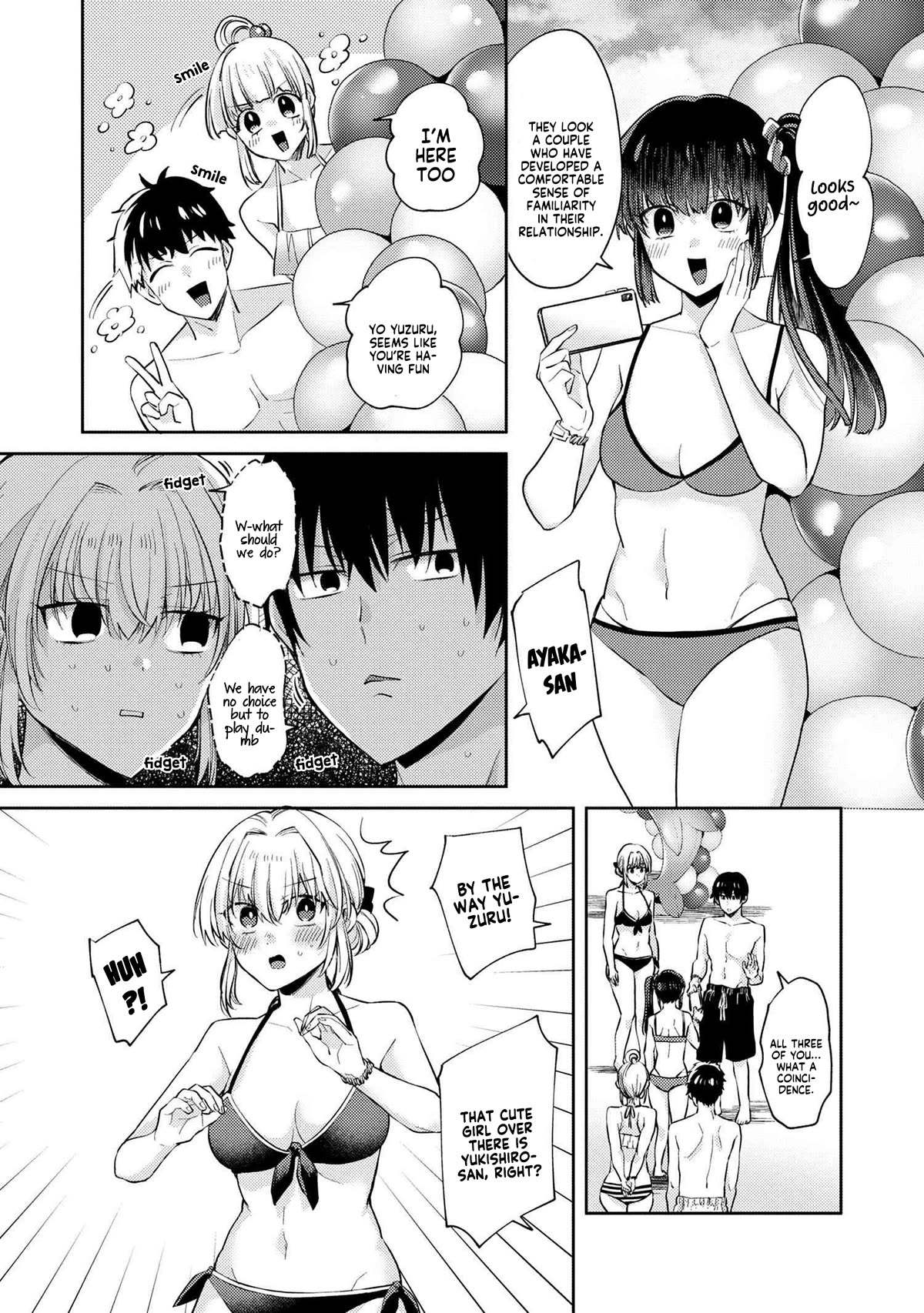 About that time I didn't want to have a matchmaking interview, so I set some impossible conditions and then my classmate showed up chapter 10.3 page 11