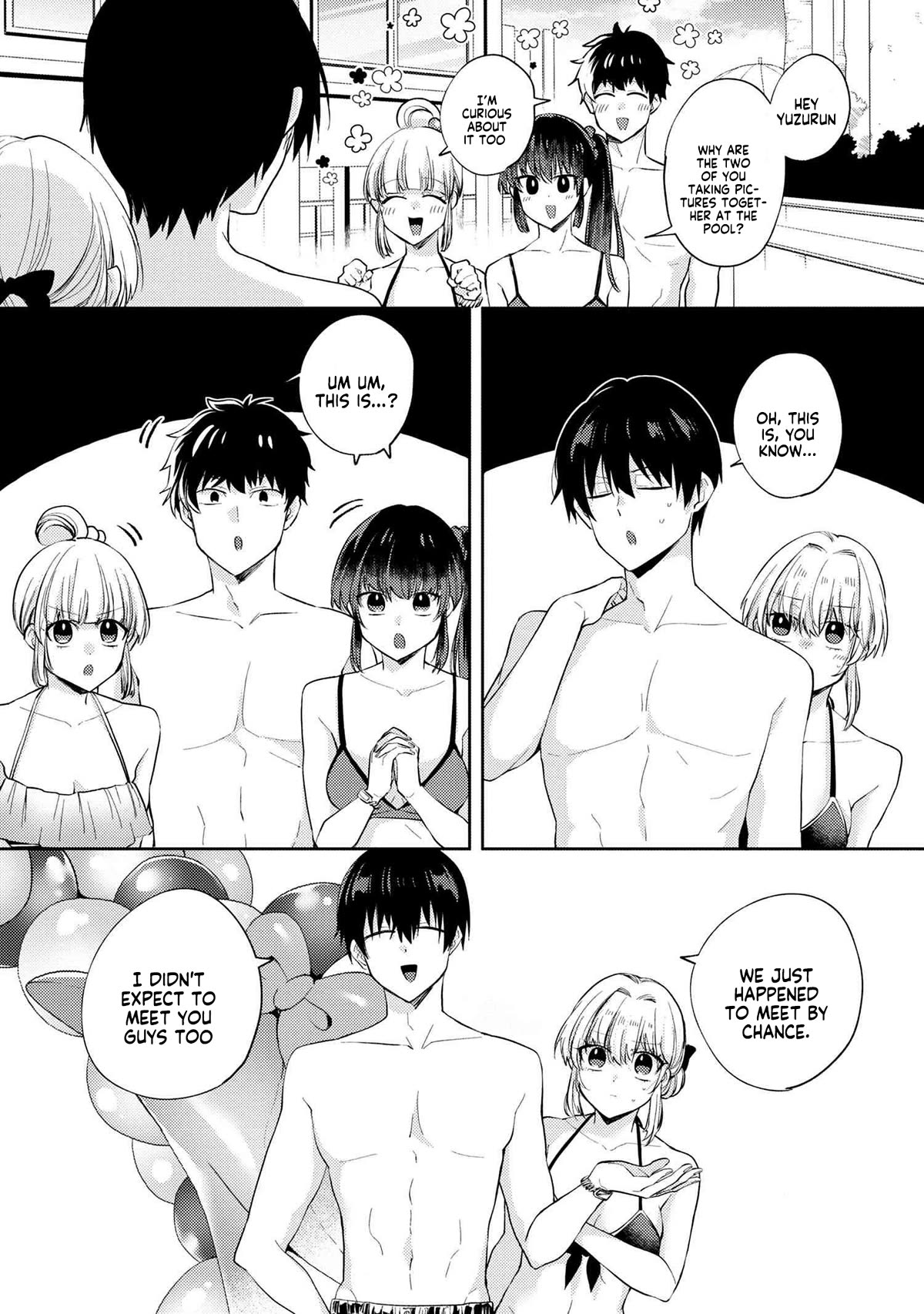 About that time I didn't want to have a matchmaking interview, so I set some impossible conditions and then my classmate showed up chapter 10.3 page 12