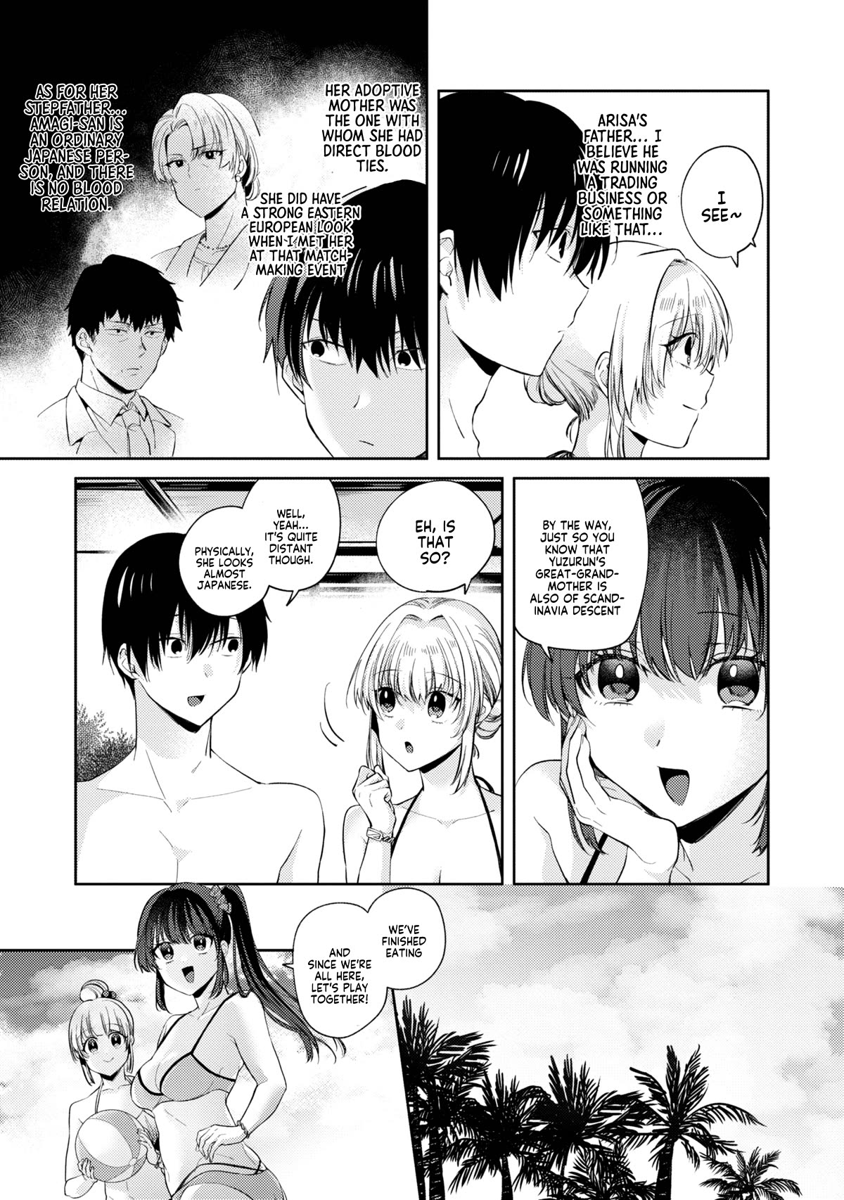 About that time I didn't want to have a matchmaking interview, so I set some impossible conditions and then my classmate showed up chapter 10.4 page 10