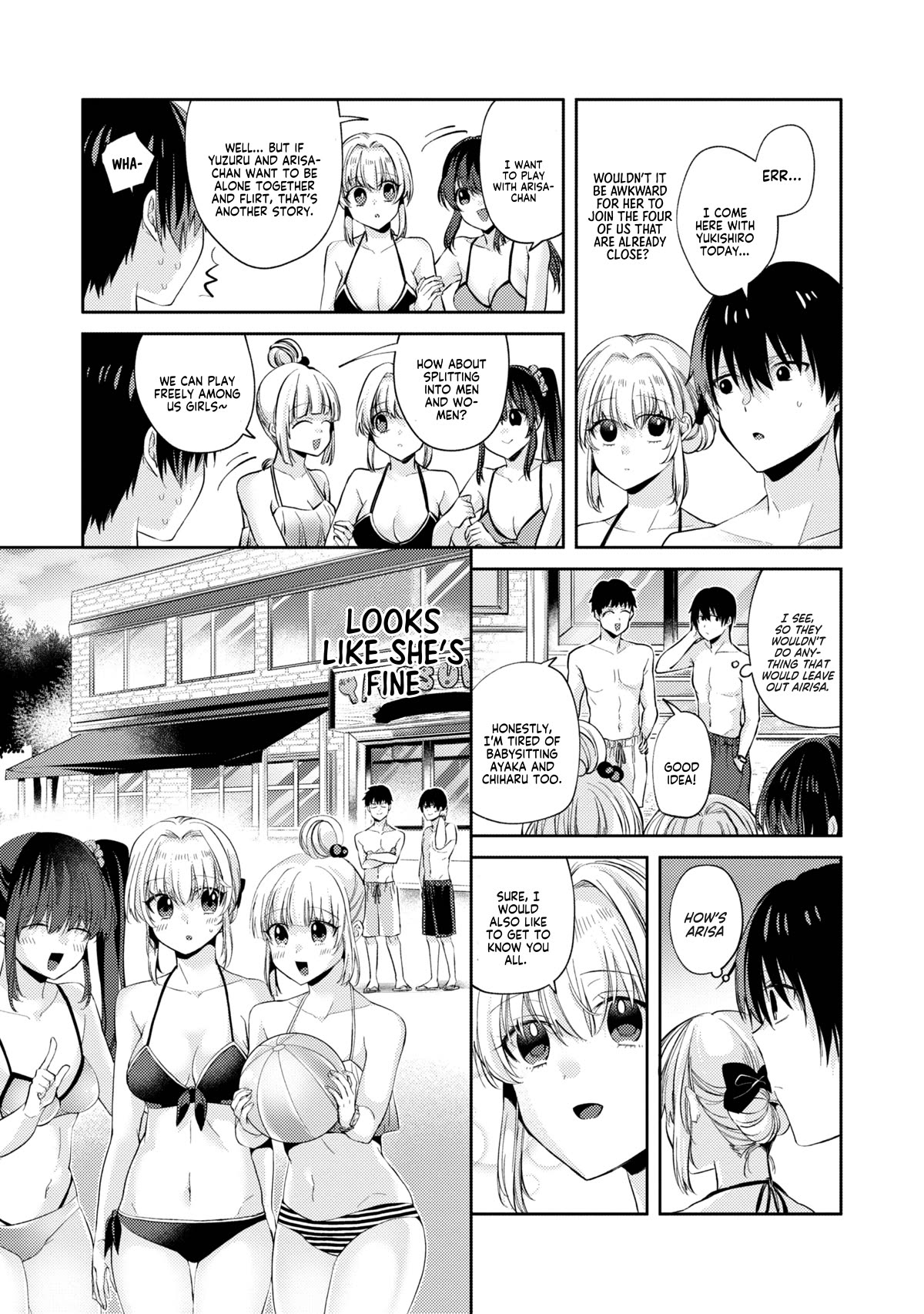 About that time I didn't want to have a matchmaking interview, so I set some impossible conditions and then my classmate showed up chapter 10.4 page 11