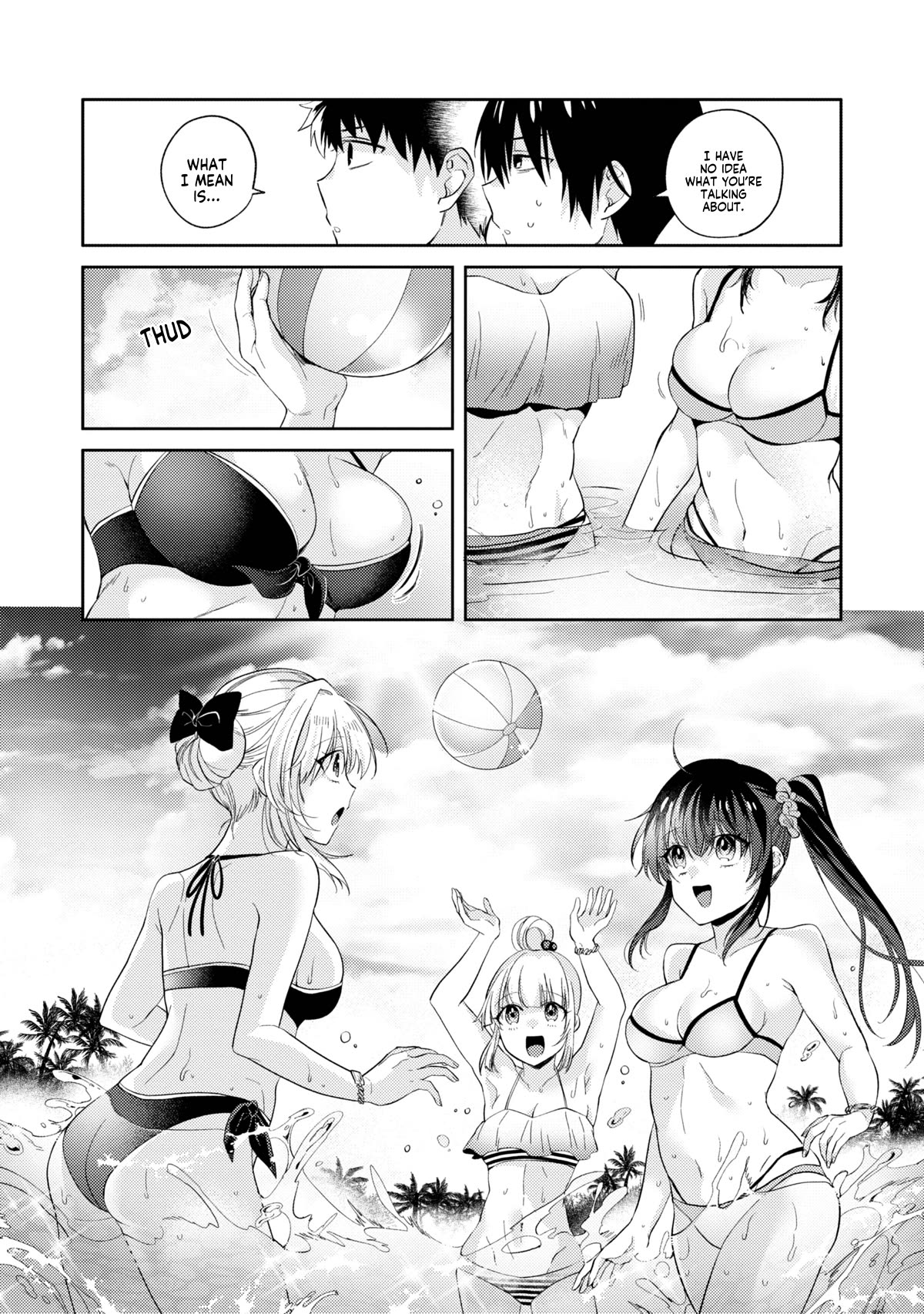 About that time I didn't want to have a matchmaking interview, so I set some impossible conditions and then my classmate showed up chapter 10.4 page 13