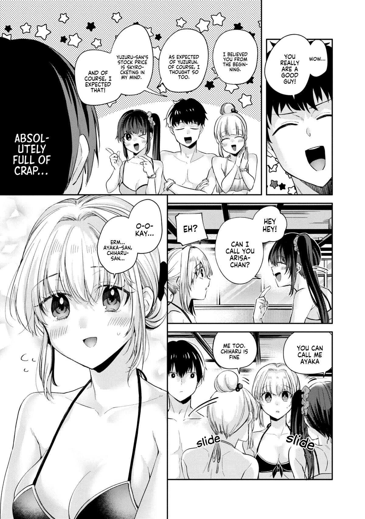 About that time I didn't want to have a matchmaking interview, so I set some impossible conditions and then my classmate showed up chapter 10.4 page 8