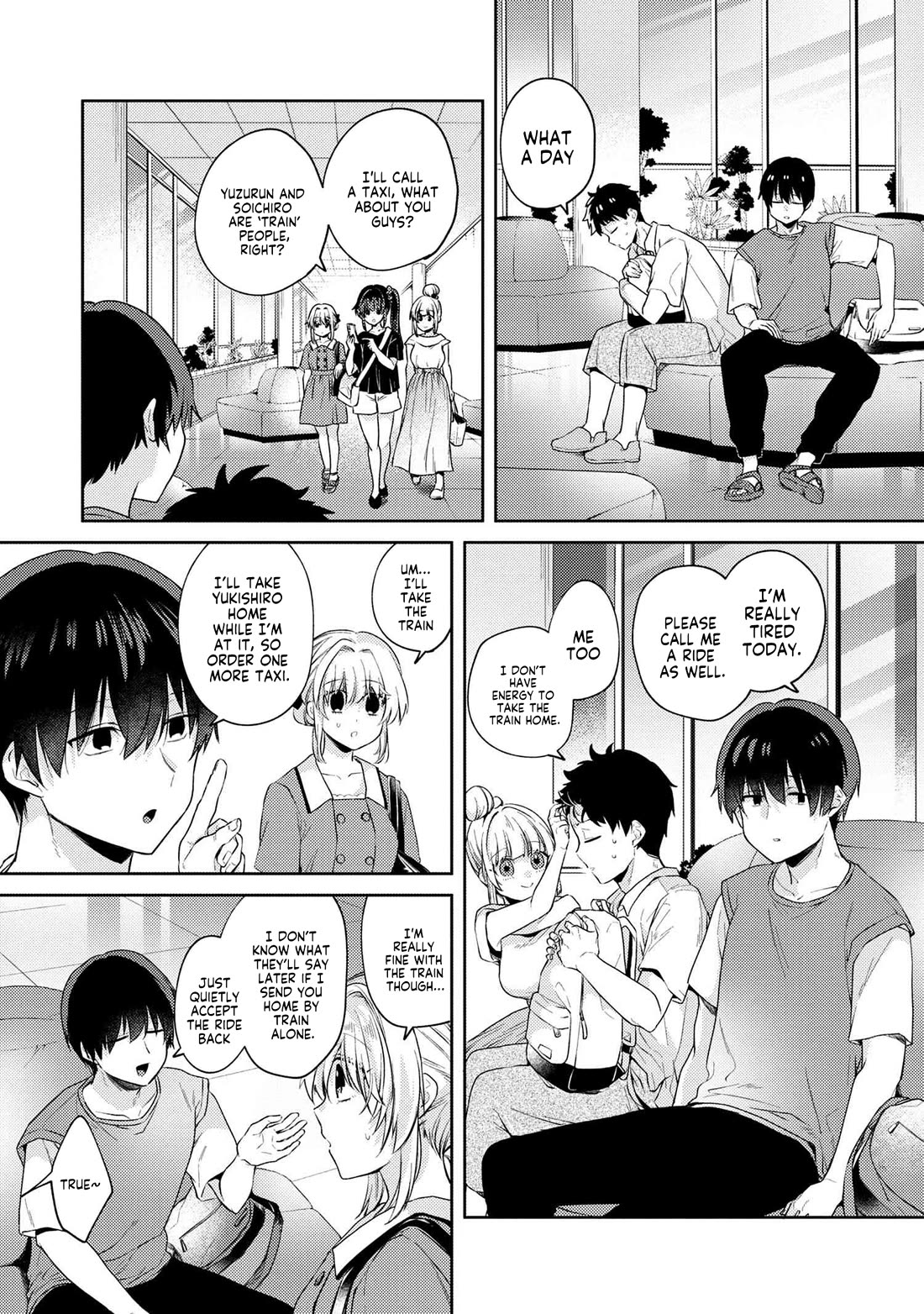 About that time I didn't want to have a matchmaking interview, so I set some impossible conditions and then my classmate showed up chapter 10.5 page 10