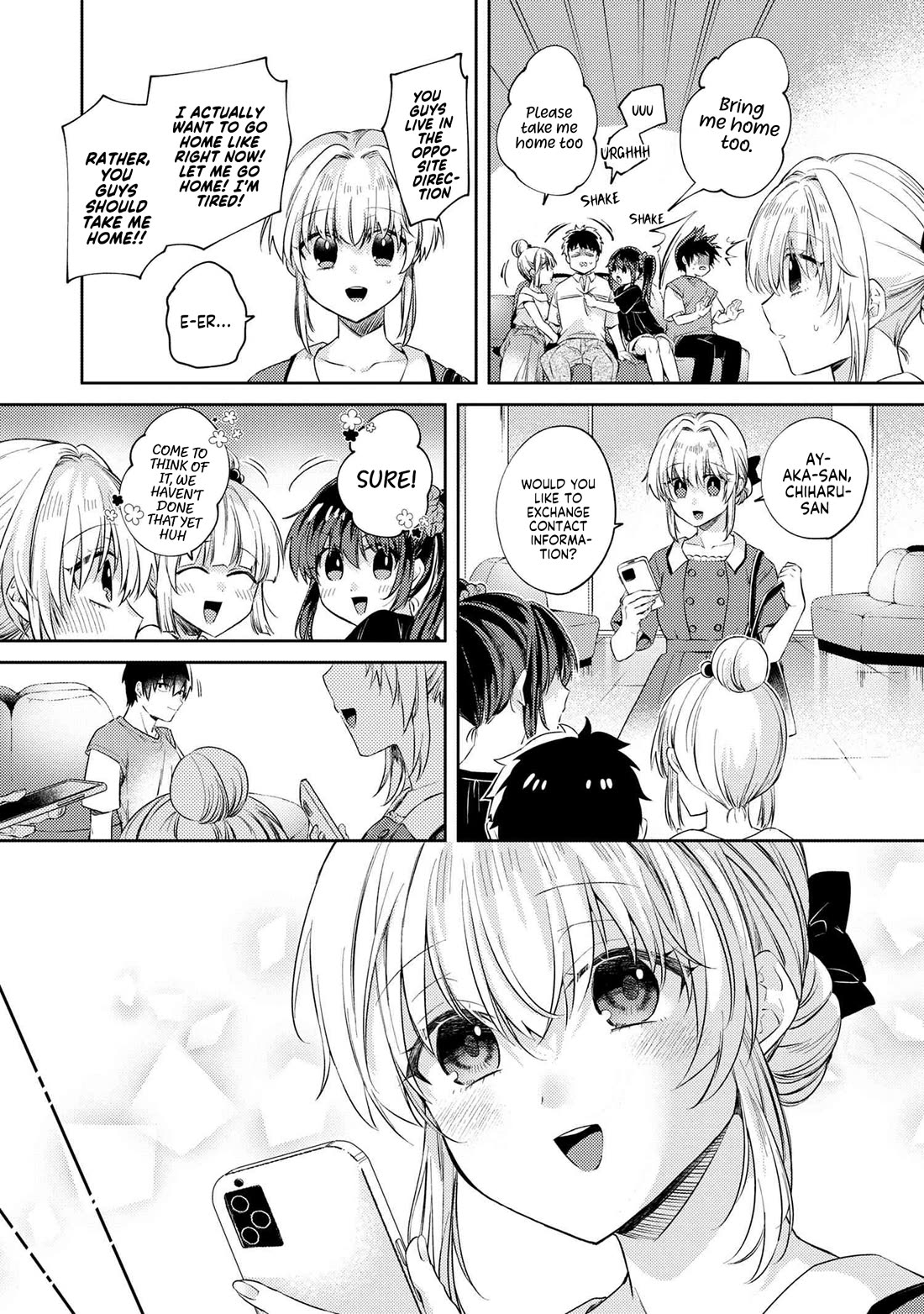 About that time I didn't want to have a matchmaking interview, so I set some impossible conditions and then my classmate showed up chapter 10.5 page 11