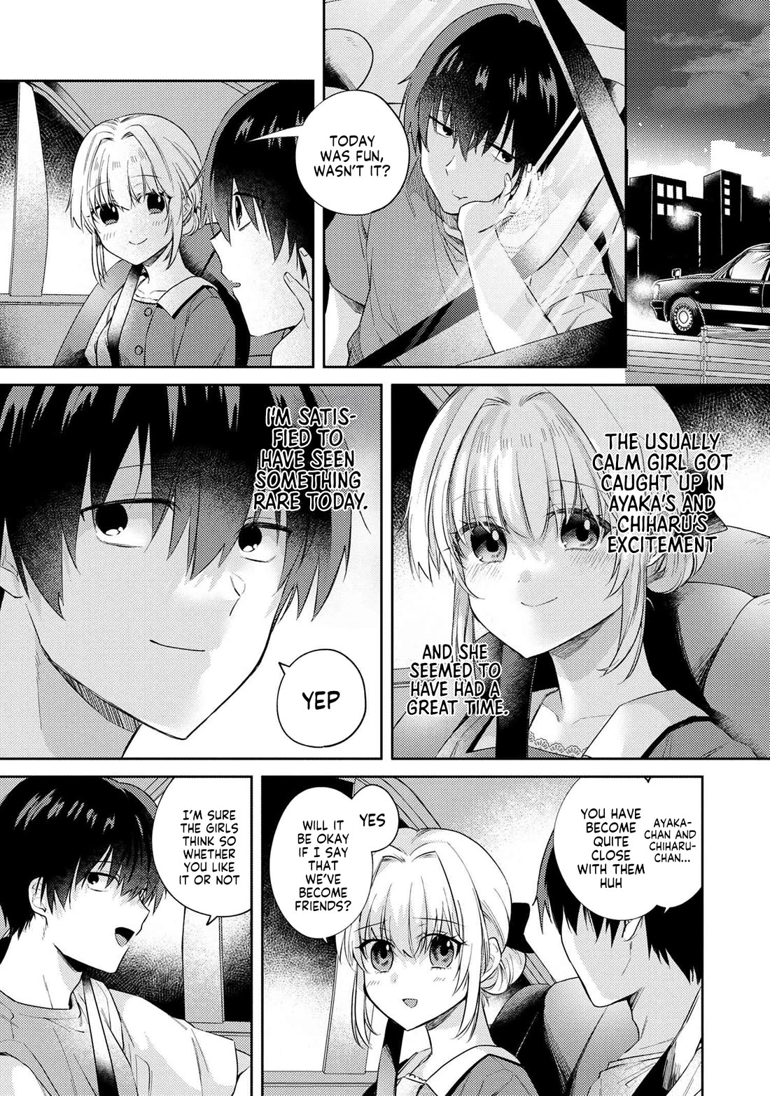 About that time I didn't want to have a matchmaking interview, so I set some impossible conditions and then my classmate showed up chapter 10.5 page 12