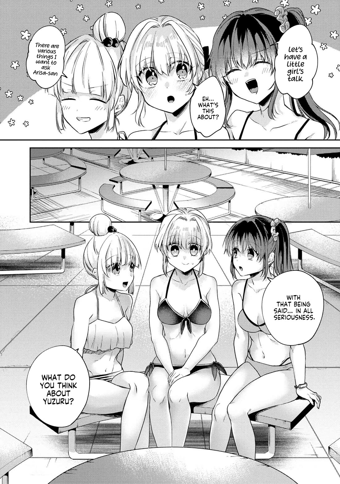 About that time I didn't want to have a matchmaking interview, so I set some impossible conditions and then my classmate showed up chapter 10.5 page 5