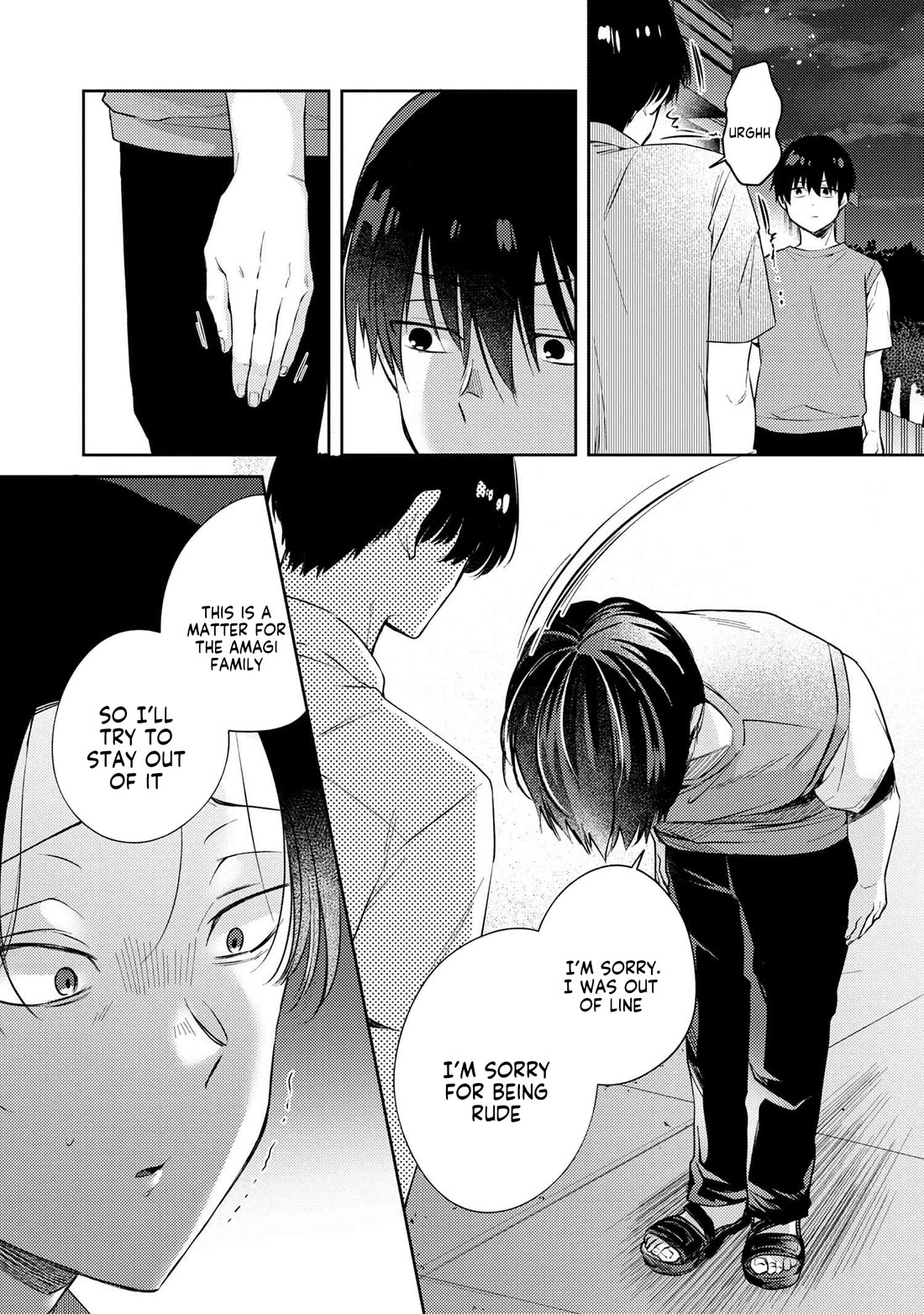 About that time I didn't want to have a matchmaking interview, so I set some impossible conditions and then my classmate showed up chapter 10.6 page 15