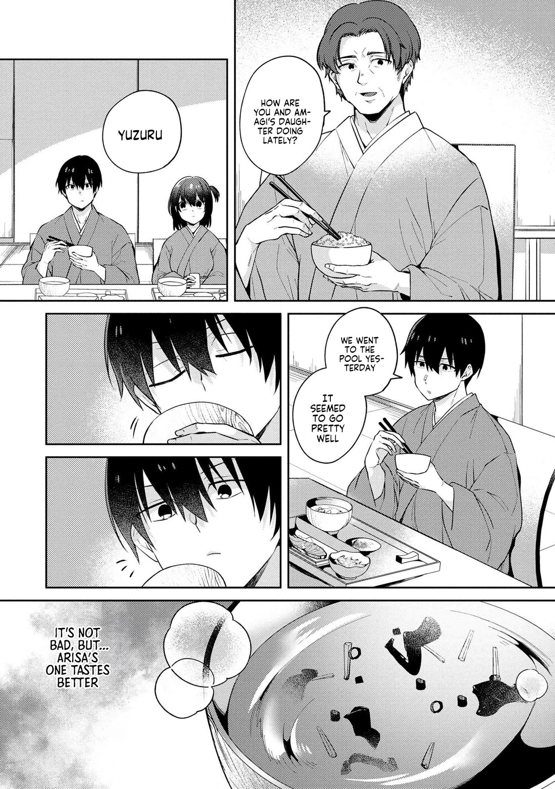 About that time I didn't want to have a matchmaking interview, so I set some impossible conditions and then my classmate showed up chapter 10.6 page 18