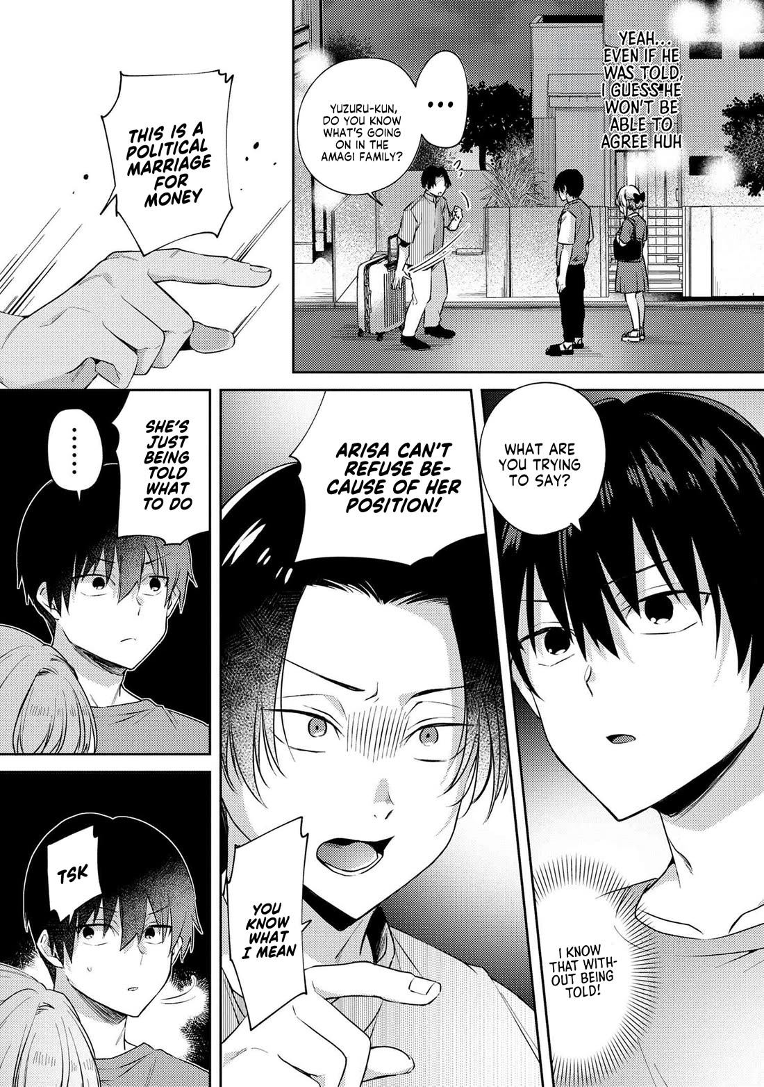 About that time I didn't want to have a matchmaking interview, so I set some impossible conditions and then my classmate showed up chapter 10.6 page 9