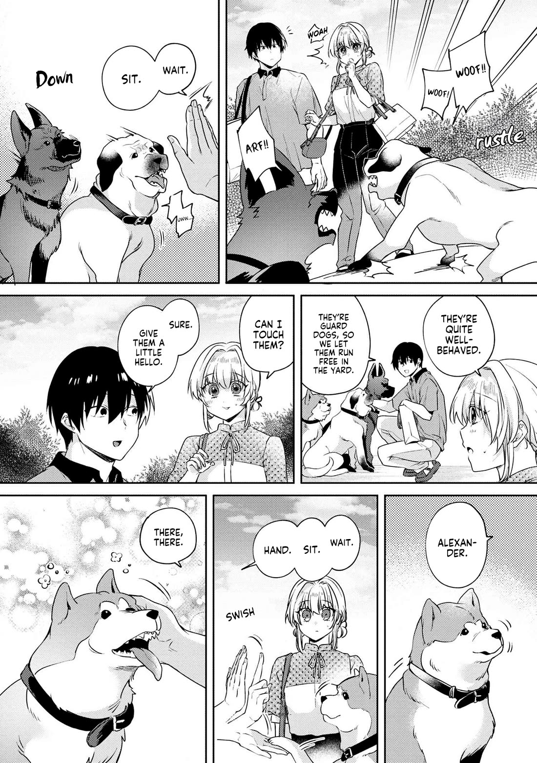 About that time I didn't want to have a matchmaking interview, so I set some impossible conditions and then my classmate showed up chapter 11.1 page 13