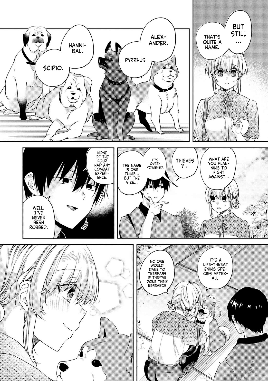 About that time I didn't want to have a matchmaking interview, so I set some impossible conditions and then my classmate showed up chapter 11.1 page 15