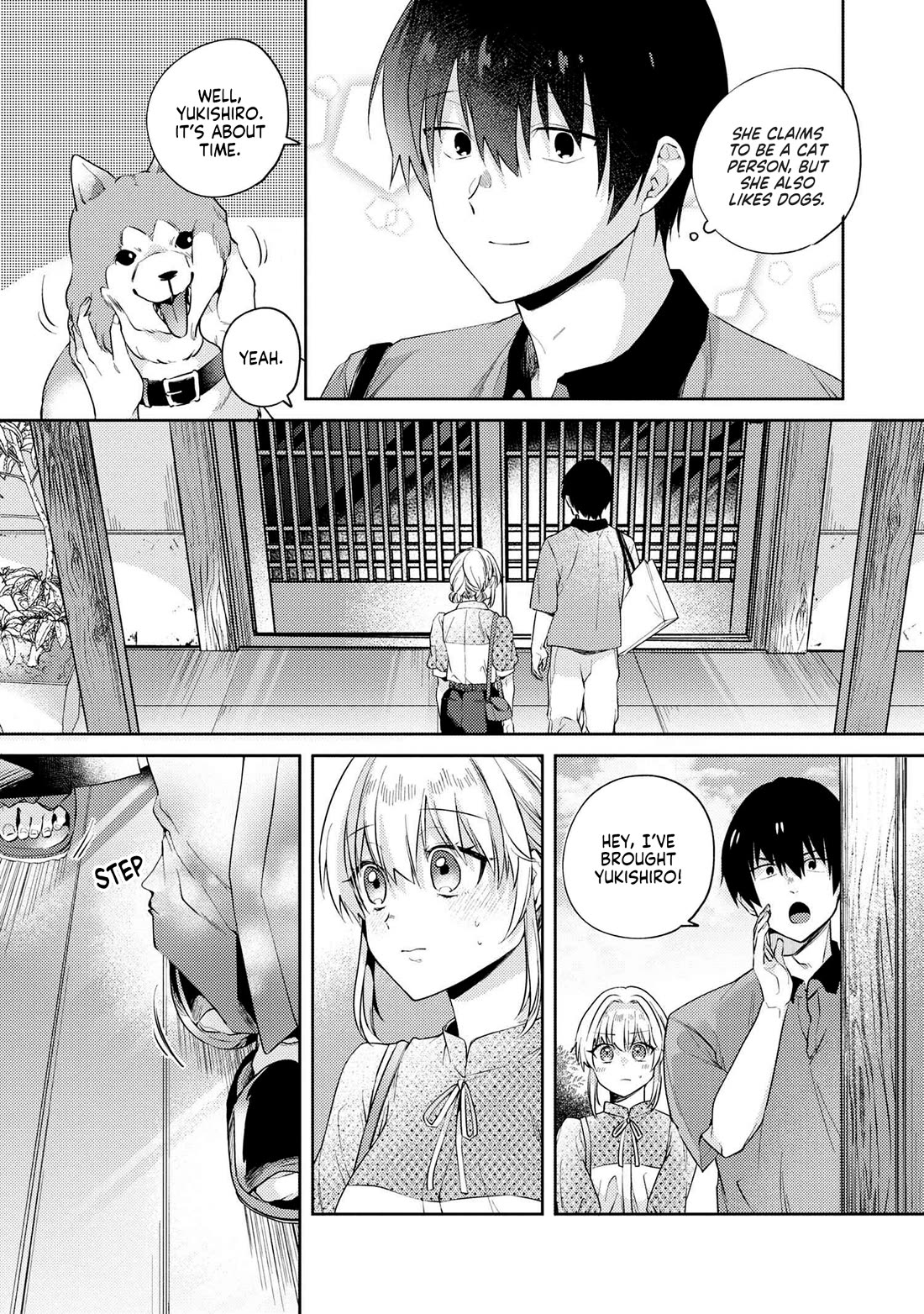 About that time I didn't want to have a matchmaking interview, so I set some impossible conditions and then my classmate showed up chapter 11.1 page 16