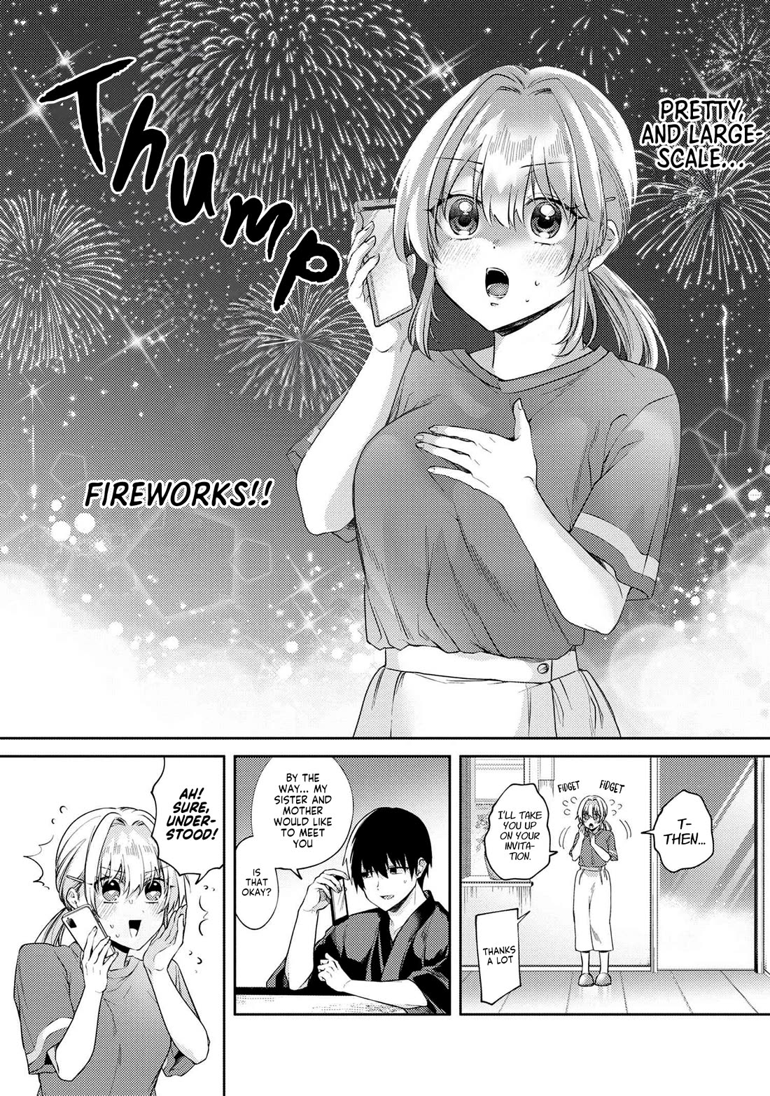 About that time I didn't want to have a matchmaking interview, so I set some impossible conditions and then my classmate showed up chapter 11.1 page 3