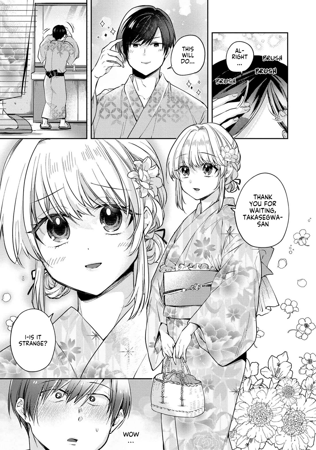 About that time I didn't want to have a matchmaking interview, so I set some impossible conditions and then my classmate showed up chapter 11.2 page 5