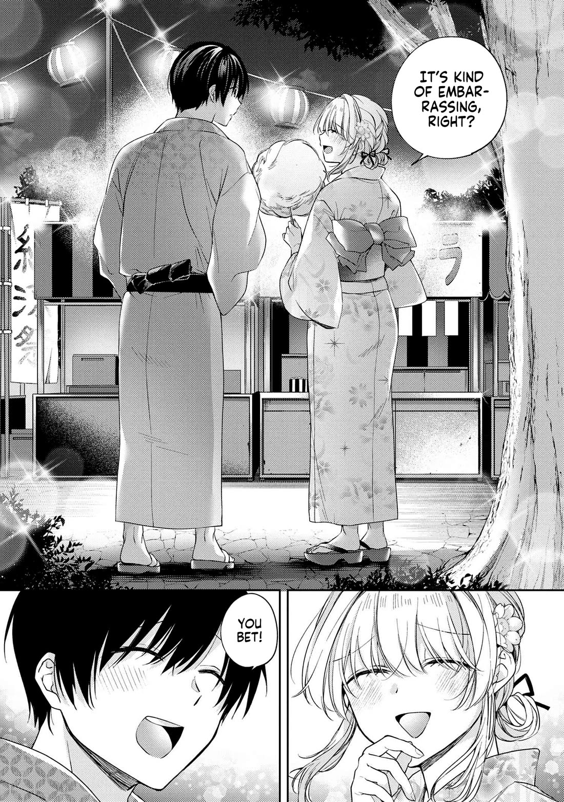 About that time I didn't want to have a matchmaking interview, so I set some impossible conditions and then my classmate showed up chapter 12.1 page 10