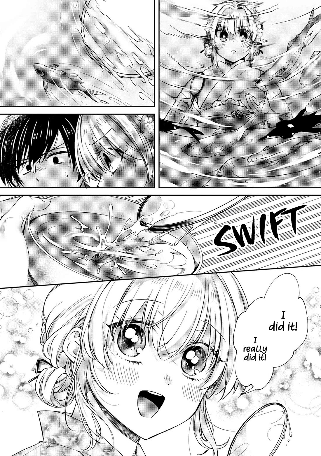 About that time I didn't want to have a matchmaking interview, so I set some impossible conditions and then my classmate showed up chapter 12.1 page 16