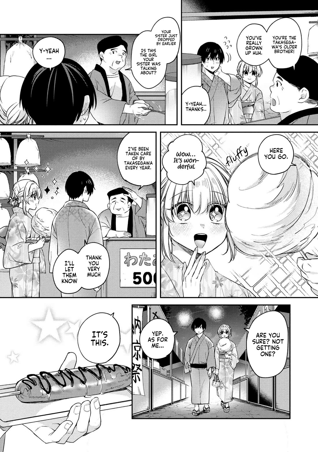 About that time I didn't want to have a matchmaking interview, so I set some impossible conditions and then my classmate showed up chapter 12.1 page 7