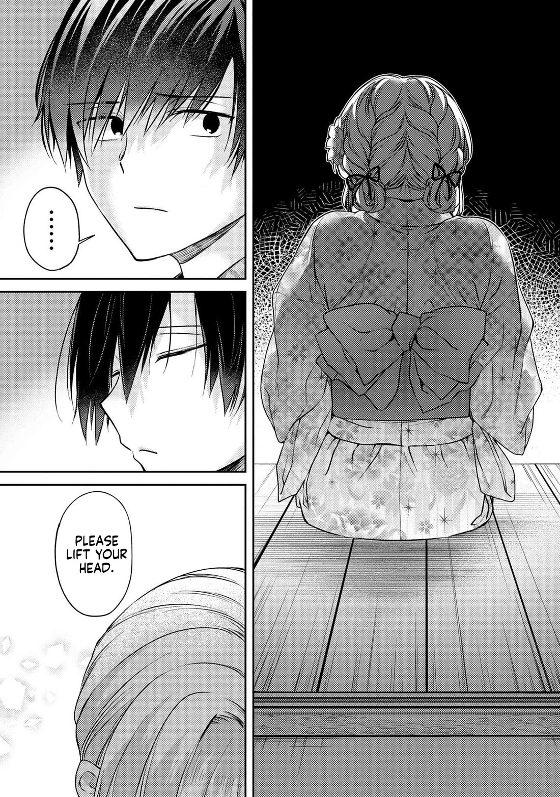 About that time I didn't want to have a matchmaking interview, so I set some impossible conditions and then my classmate showed up chapter 12.2 page 12