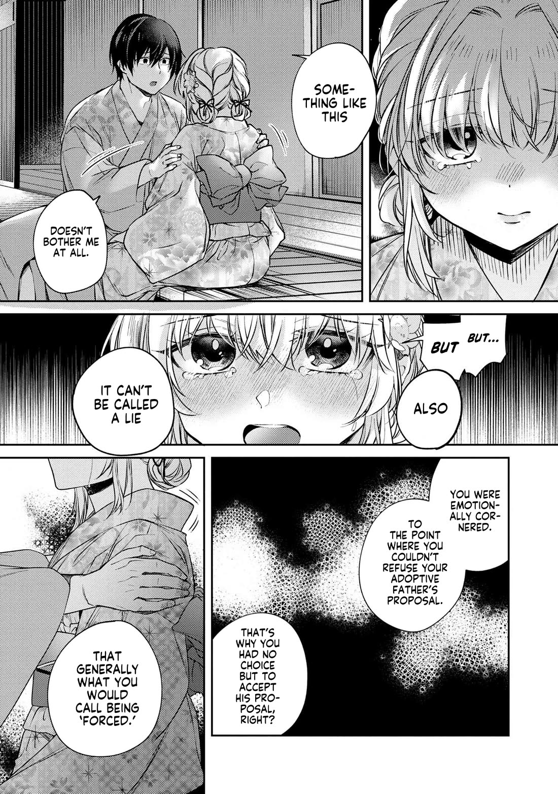 About that time I didn't want to have a matchmaking interview, so I set some impossible conditions and then my classmate showed up chapter 12.2 page 13