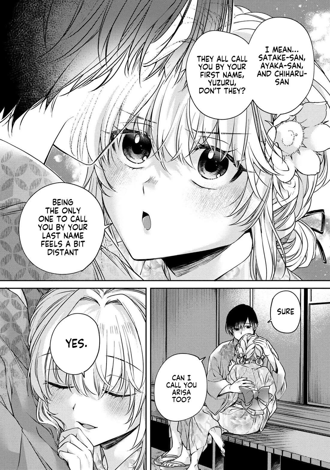 About that time I didn't want to have a matchmaking interview, so I set some impossible conditions and then my classmate showed up chapter 12.2 page 19