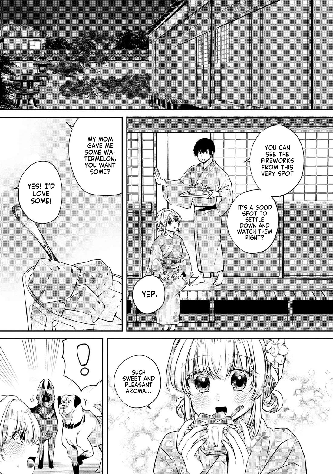 About that time I didn't want to have a matchmaking interview, so I set some impossible conditions and then my classmate showed up chapter 12.2 page 2