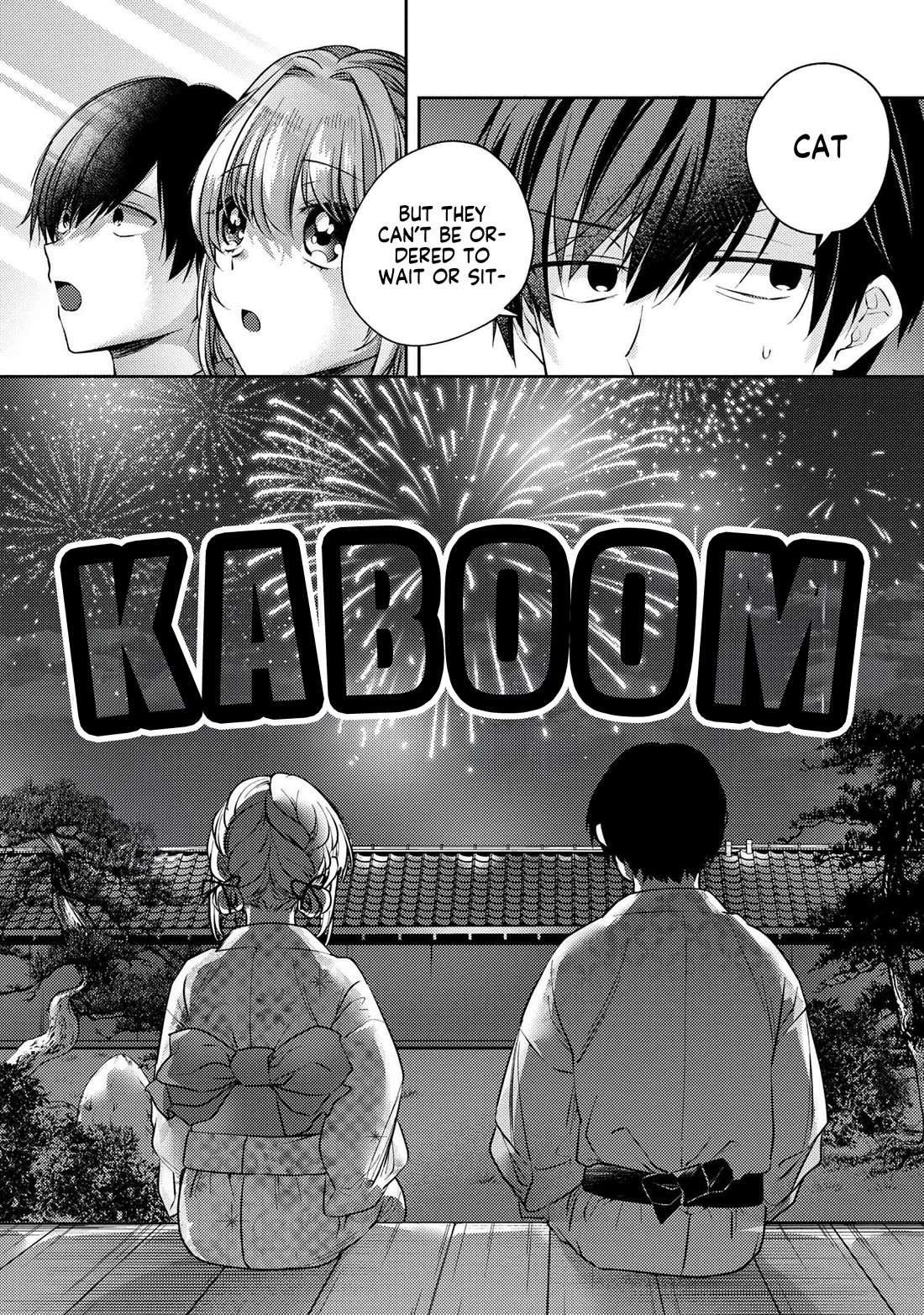 About that time I didn't want to have a matchmaking interview, so I set some impossible conditions and then my classmate showed up chapter 12.2 page 4