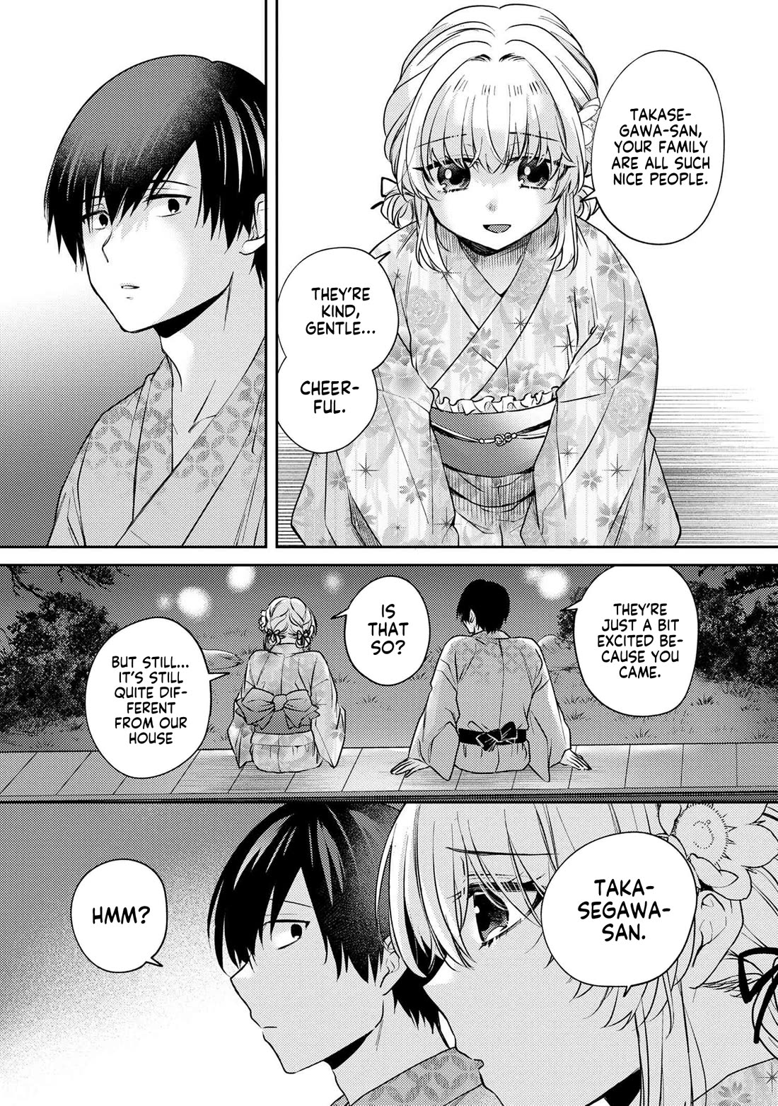 About that time I didn't want to have a matchmaking interview, so I set some impossible conditions and then my classmate showed up chapter 12.2 page 8