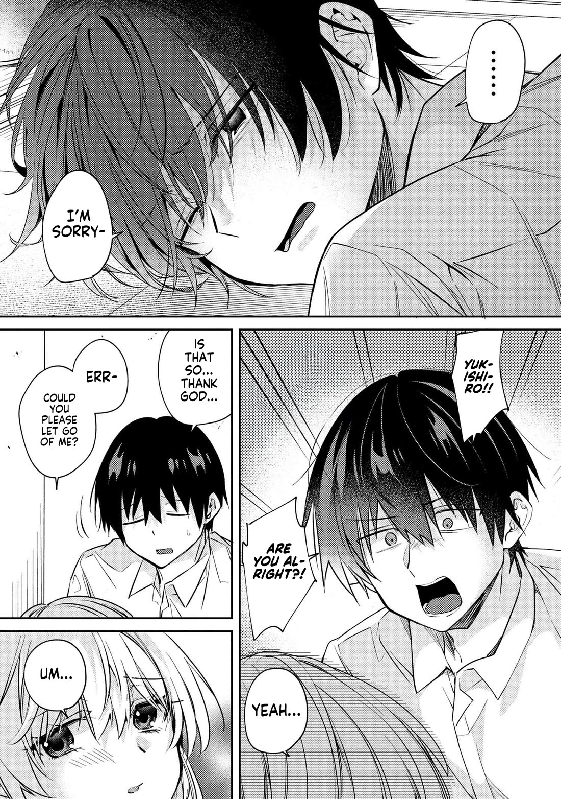 About that time I didn't want to have a matchmaking interview, so I set some impossible conditions and then my classmate showed up chapter 12.5 page 12