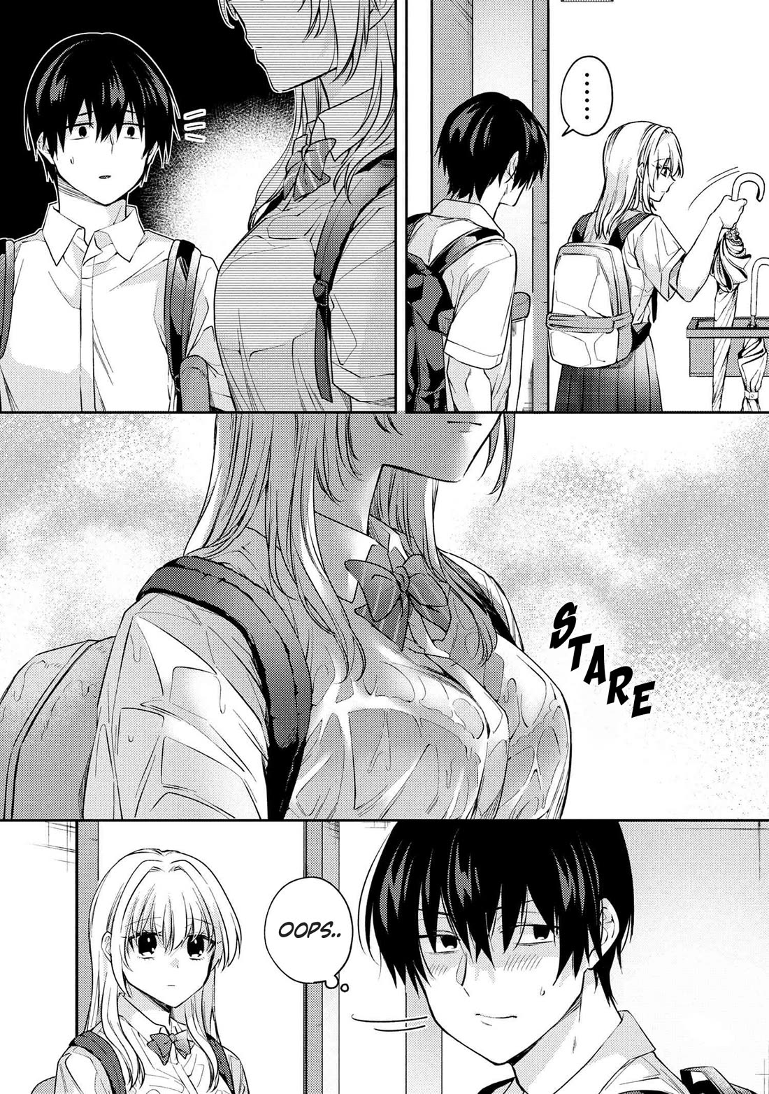 About that time I didn't want to have a matchmaking interview, so I set some impossible conditions and then my classmate showed up chapter 12.5 page 4