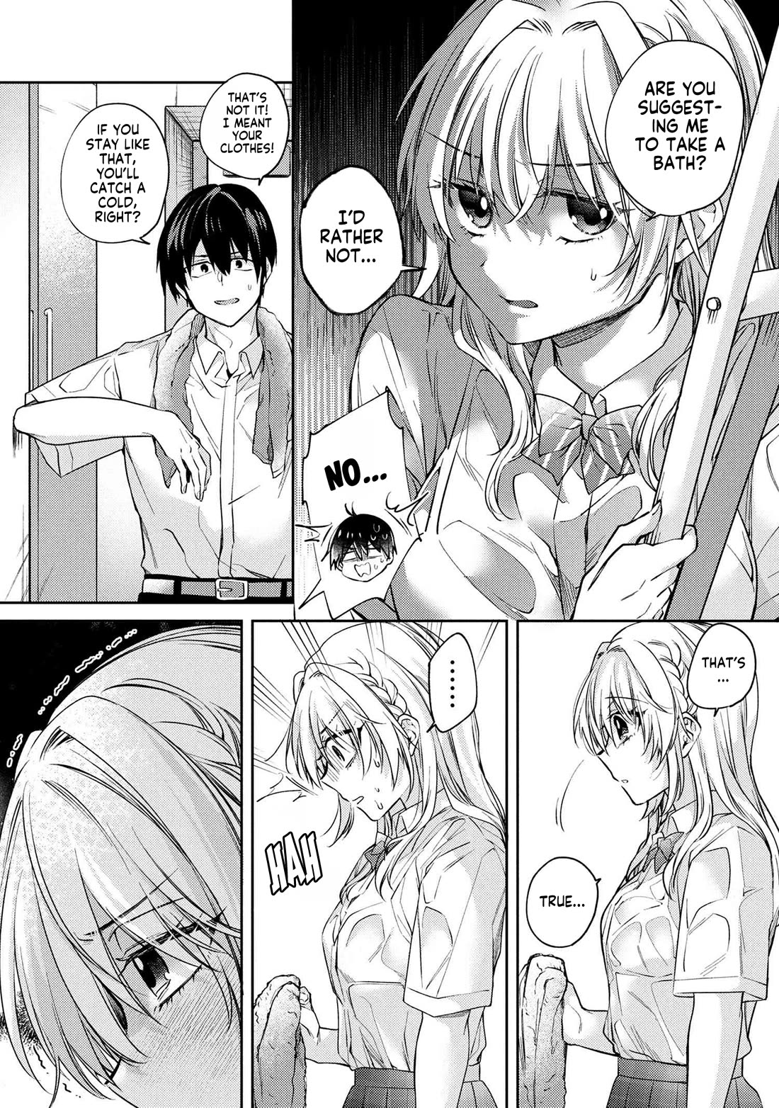 About that time I didn't want to have a matchmaking interview, so I set some impossible conditions and then my classmate showed up chapter 12.5 page 7