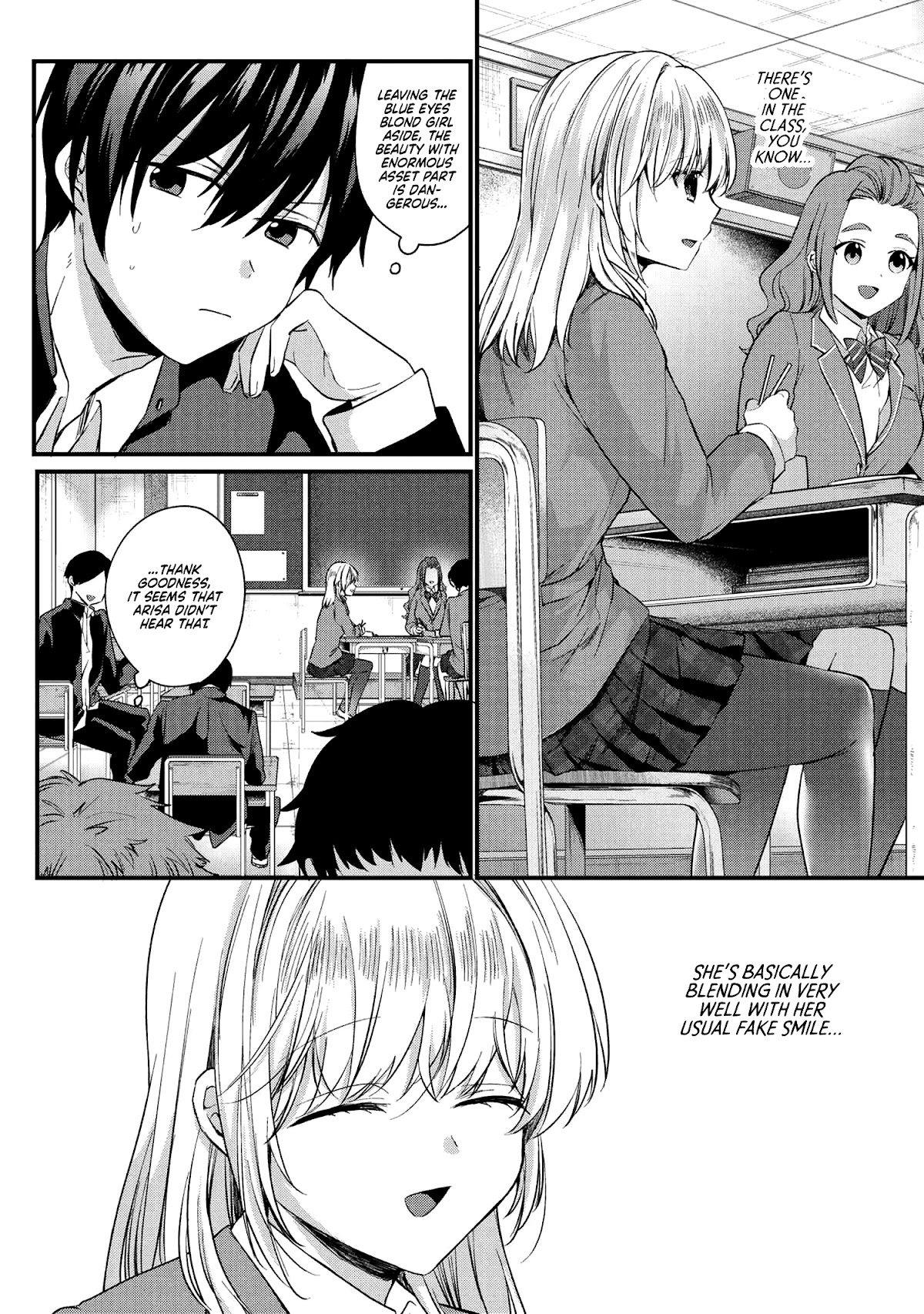 About that time I didn't want to have a matchmaking interview, so I set some impossible conditions and then my classmate showed up chapter 2 page 13