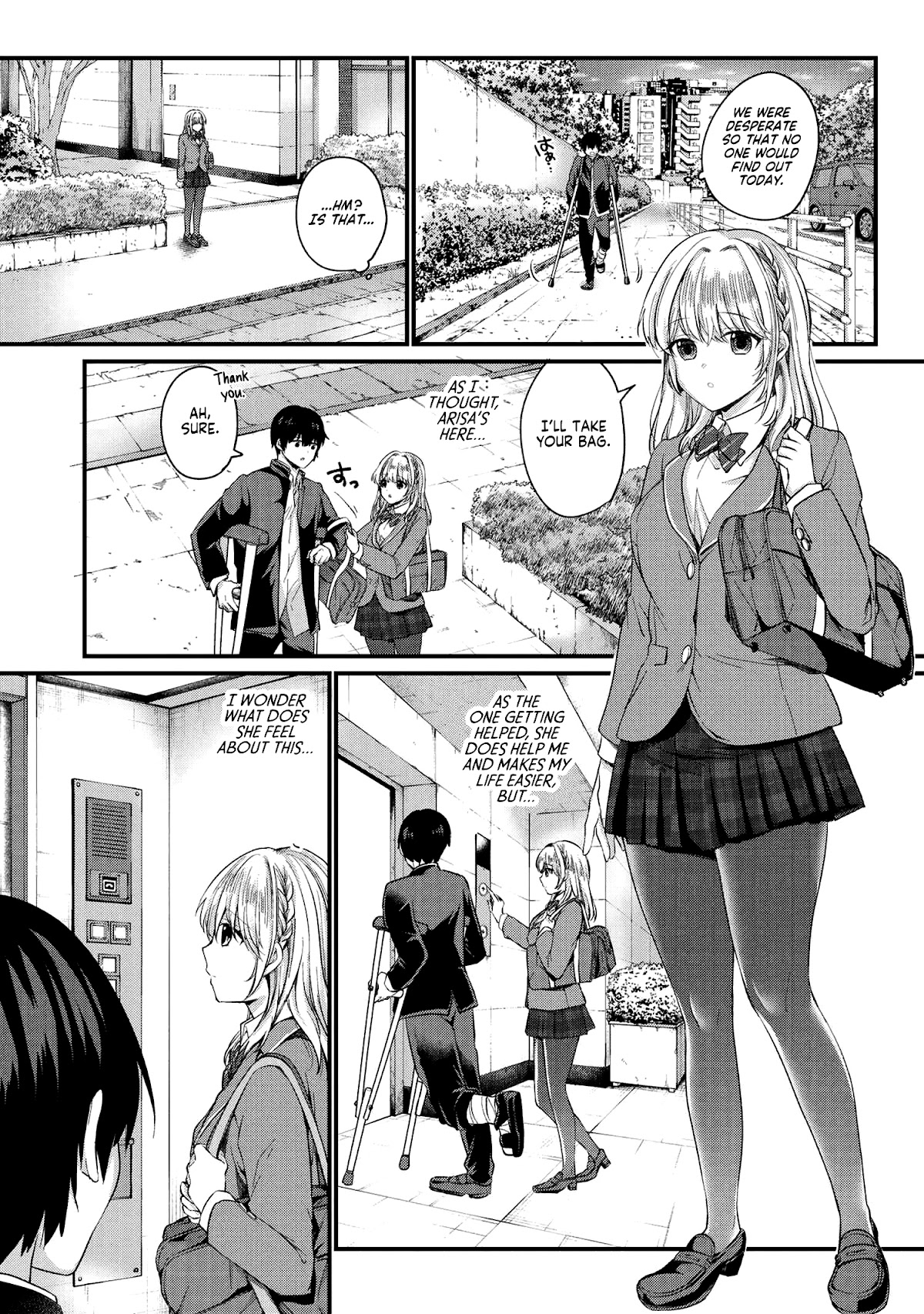 About that time I didn't want to have a matchmaking interview, so I set some impossible conditions and then my classmate showed up chapter 2 page 16