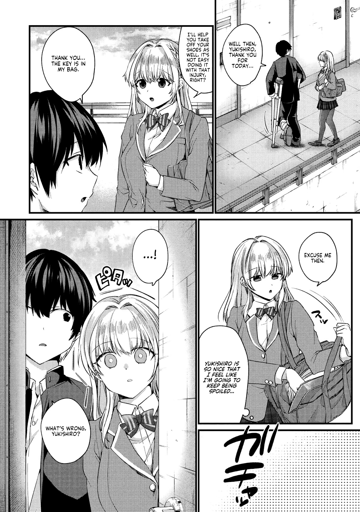 About that time I didn't want to have a matchmaking interview, so I set some impossible conditions and then my classmate showed up chapter 2 page 17