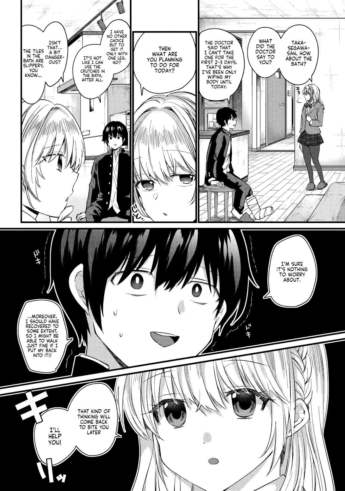 About that time I didn't want to have a matchmaking interview, so I set some impossible conditions and then my classmate showed up chapter 2 page 21