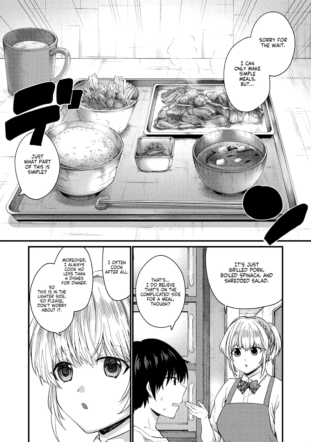 About that time I didn't want to have a matchmaking interview, so I set some impossible conditions and then my classmate showed up chapter 2 page 29