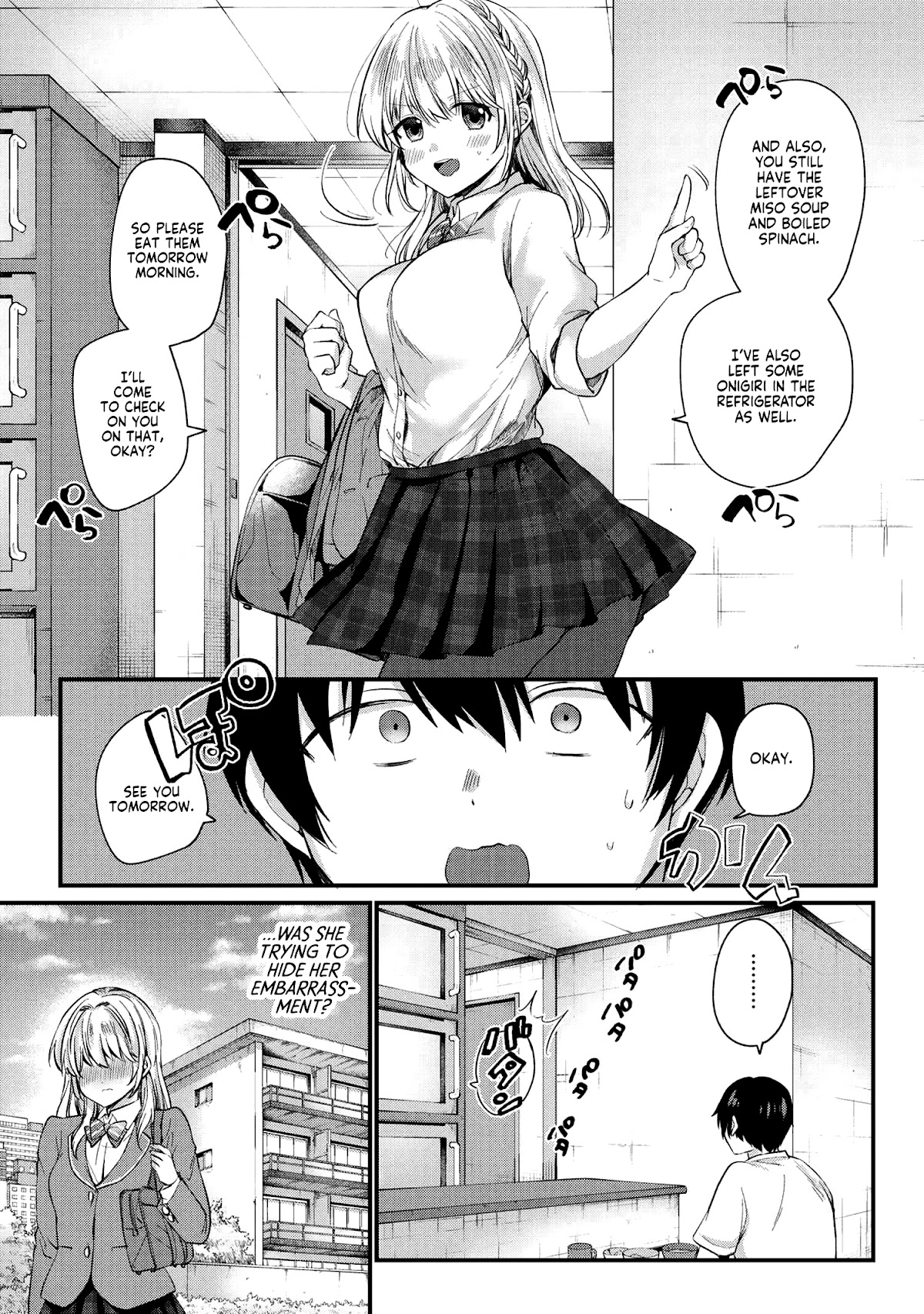 About that time I didn't want to have a matchmaking interview, so I set some impossible conditions and then my classmate showed up chapter 2 page 33