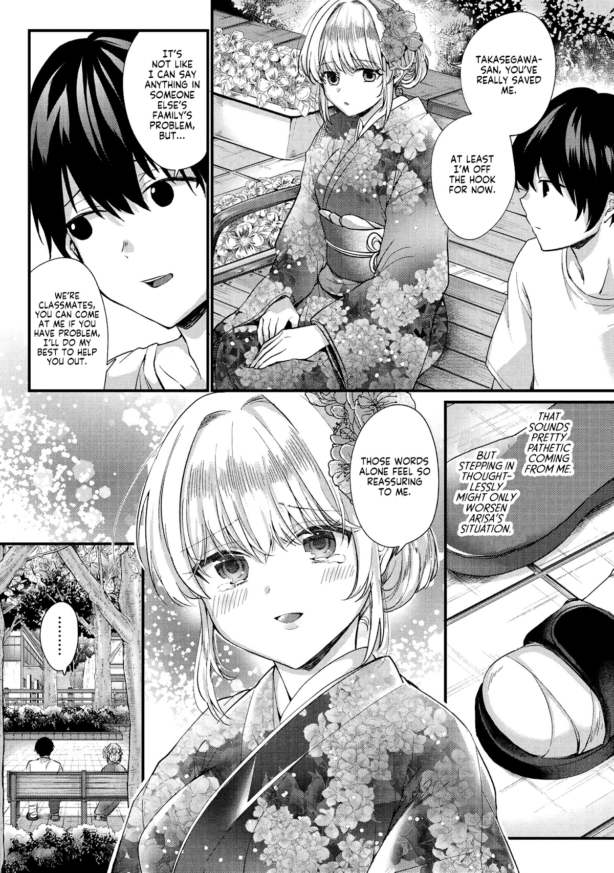 About that time I didn't want to have a matchmaking interview, so I set some impossible conditions and then my classmate showed up chapter 2 page 5