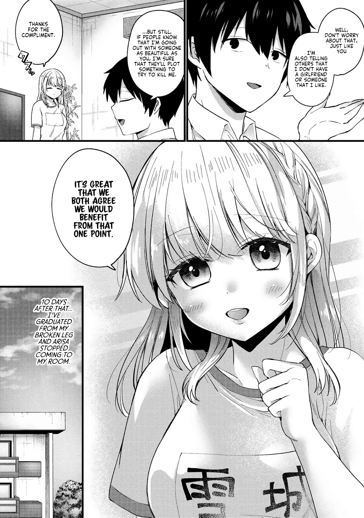 About that time I didn't want to have a matchmaking interview, so I set some impossible conditions and then my classmate showed up chapter 3 page 10