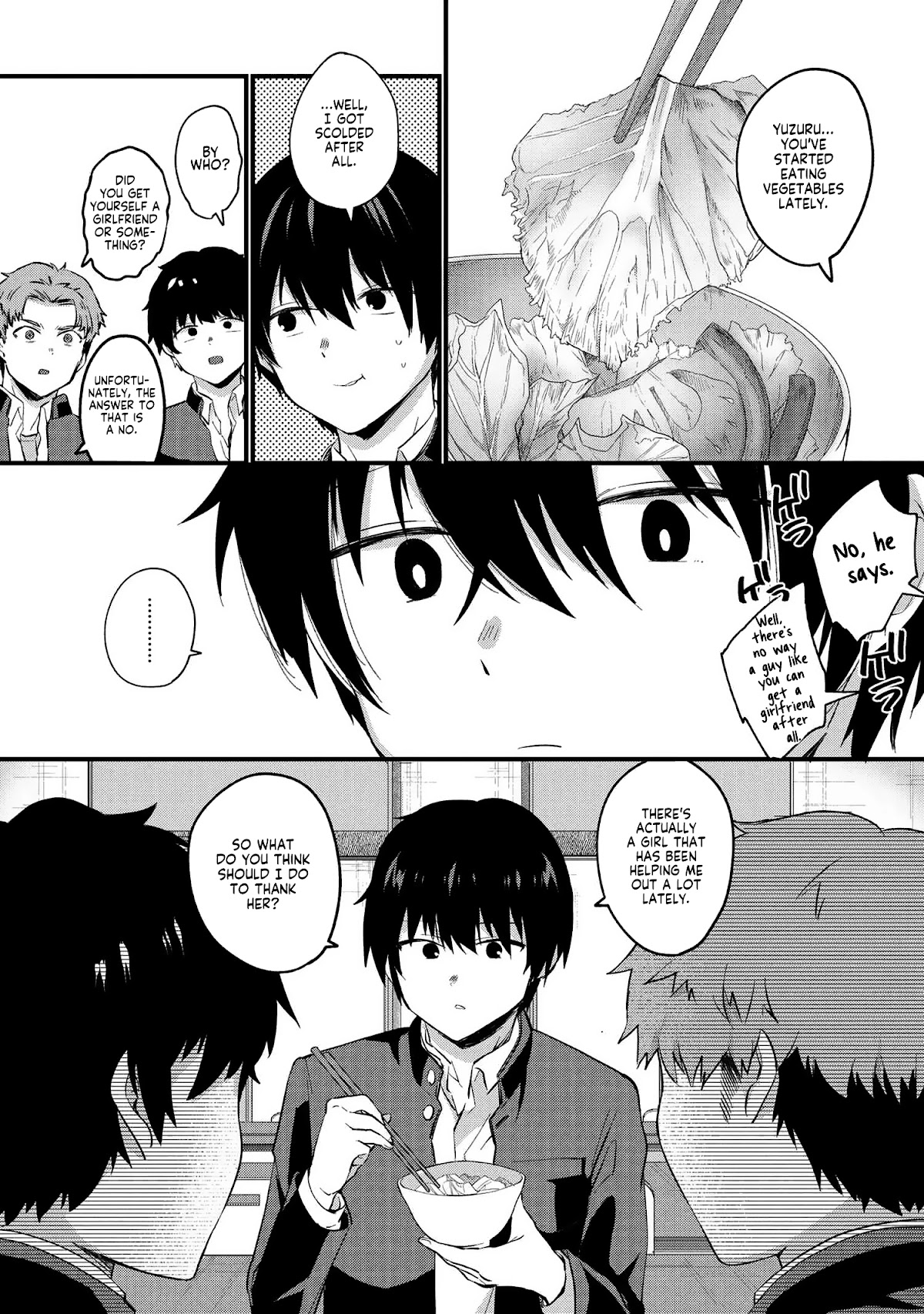 About that time I didn't want to have a matchmaking interview, so I set some impossible conditions and then my classmate showed up chapter 3 page 12