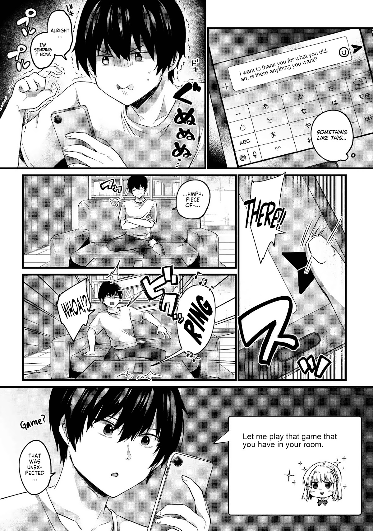 About that time I didn't want to have a matchmaking interview, so I set some impossible conditions and then my classmate showed up chapter 3 page 15