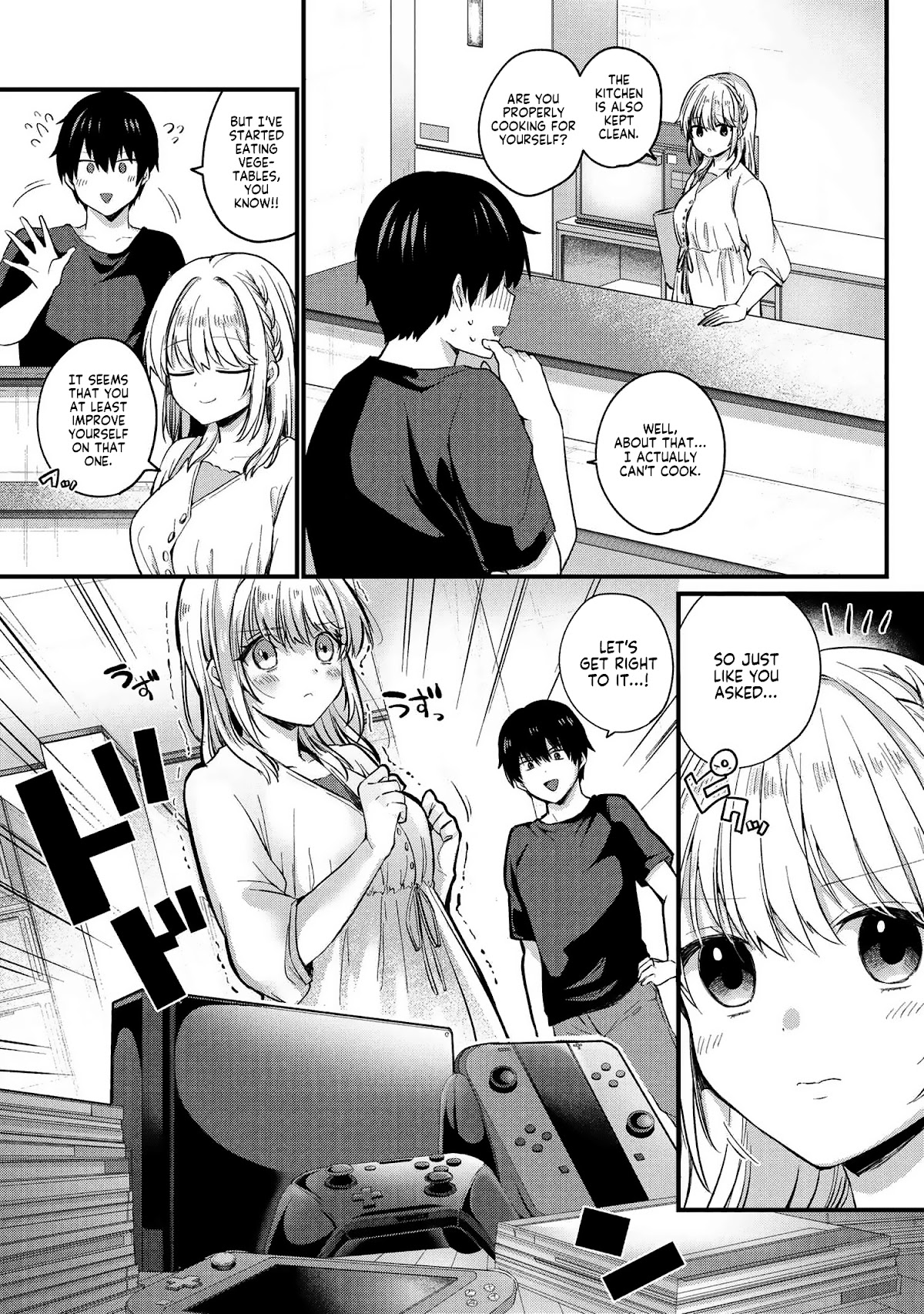 About that time I didn't want to have a matchmaking interview, so I set some impossible conditions and then my classmate showed up chapter 3 page 17