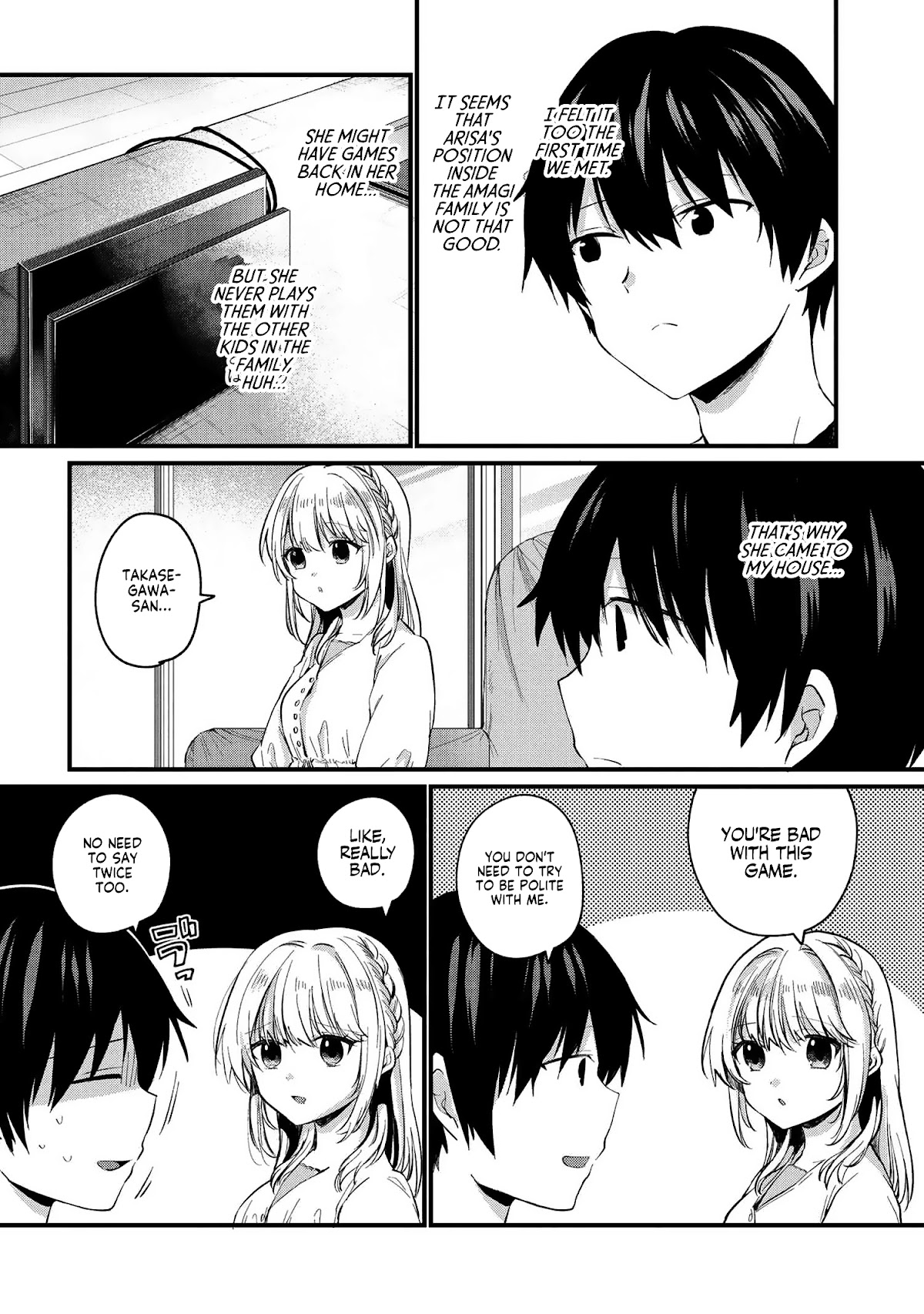 About that time I didn't want to have a matchmaking interview, so I set some impossible conditions and then my classmate showed up chapter 3 page 23